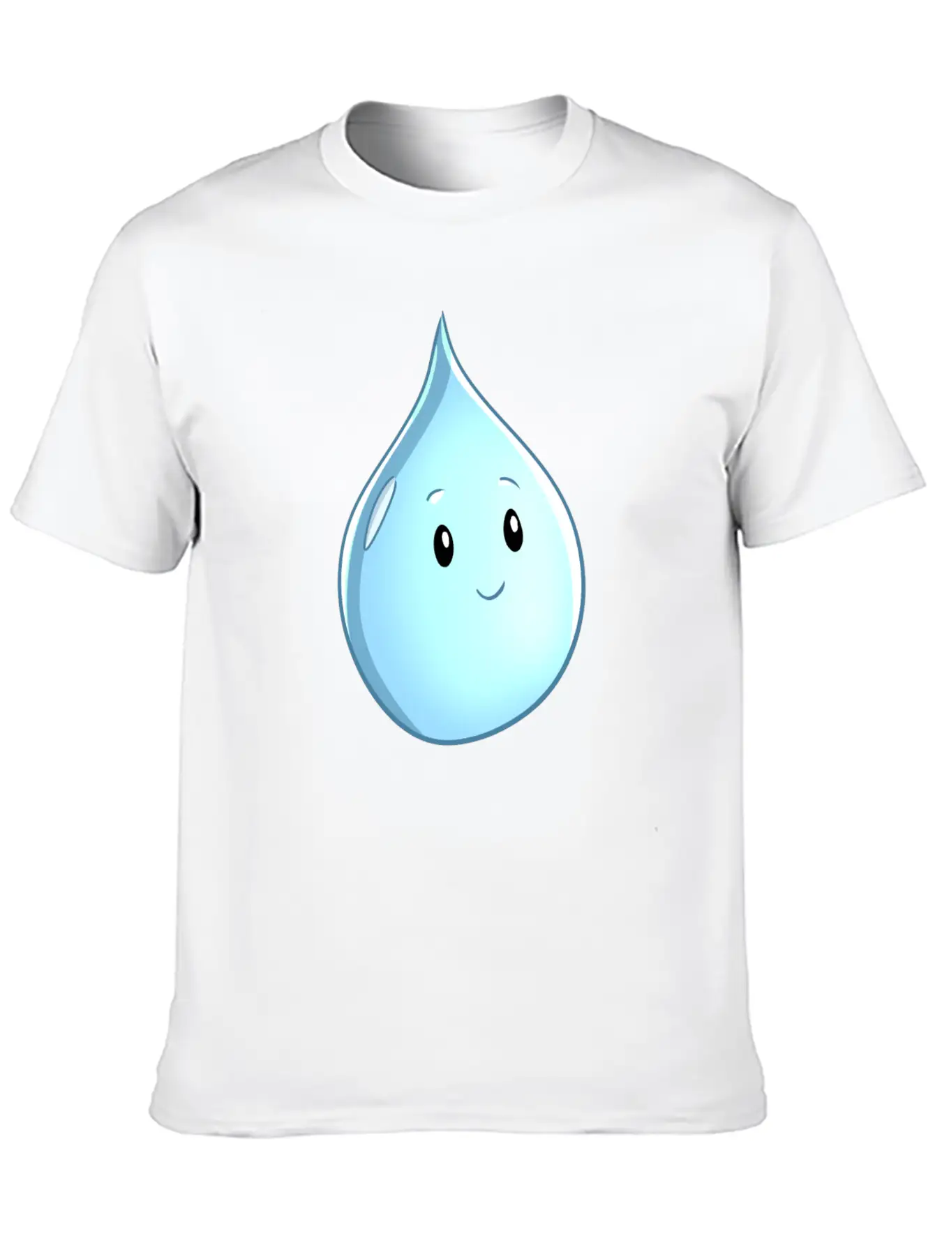 Earth Day Rain Drop Comfortable Minimalist Graphic Tee – Summer Style Essential