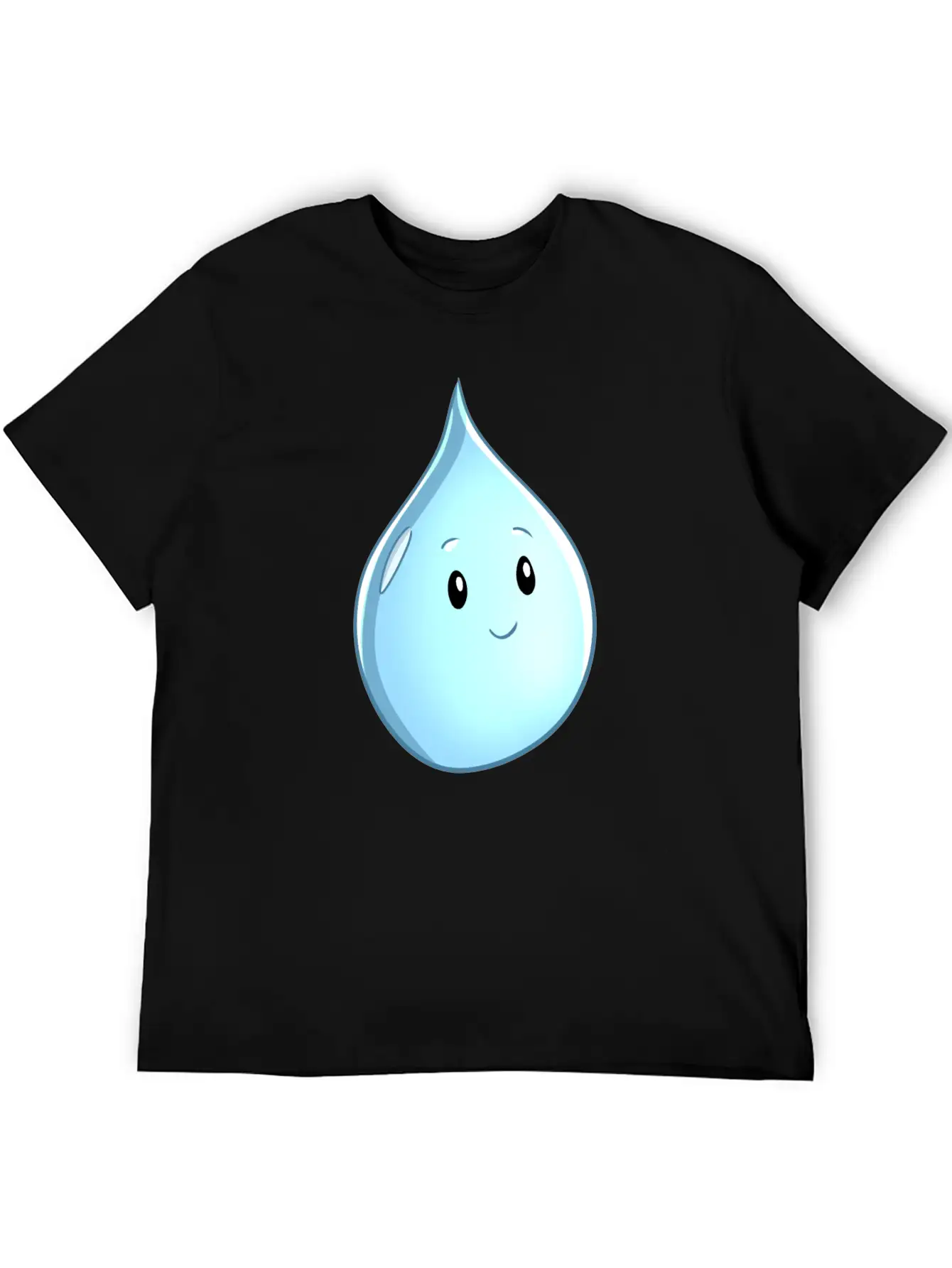 Earth Day Rain Drop Comfortable Minimalist Graphic Tee – Summer Style Essential