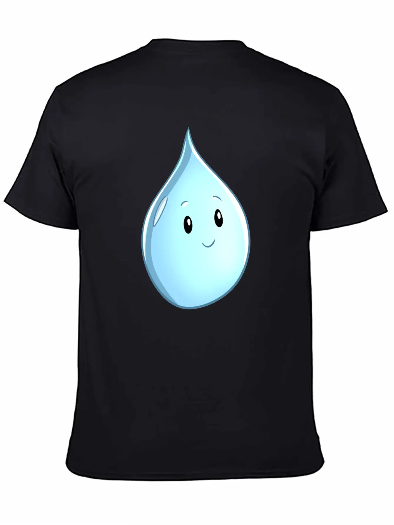 Earth Day Rain Drop Comfortable Minimalist Graphic Tee – Summer Style Essential
