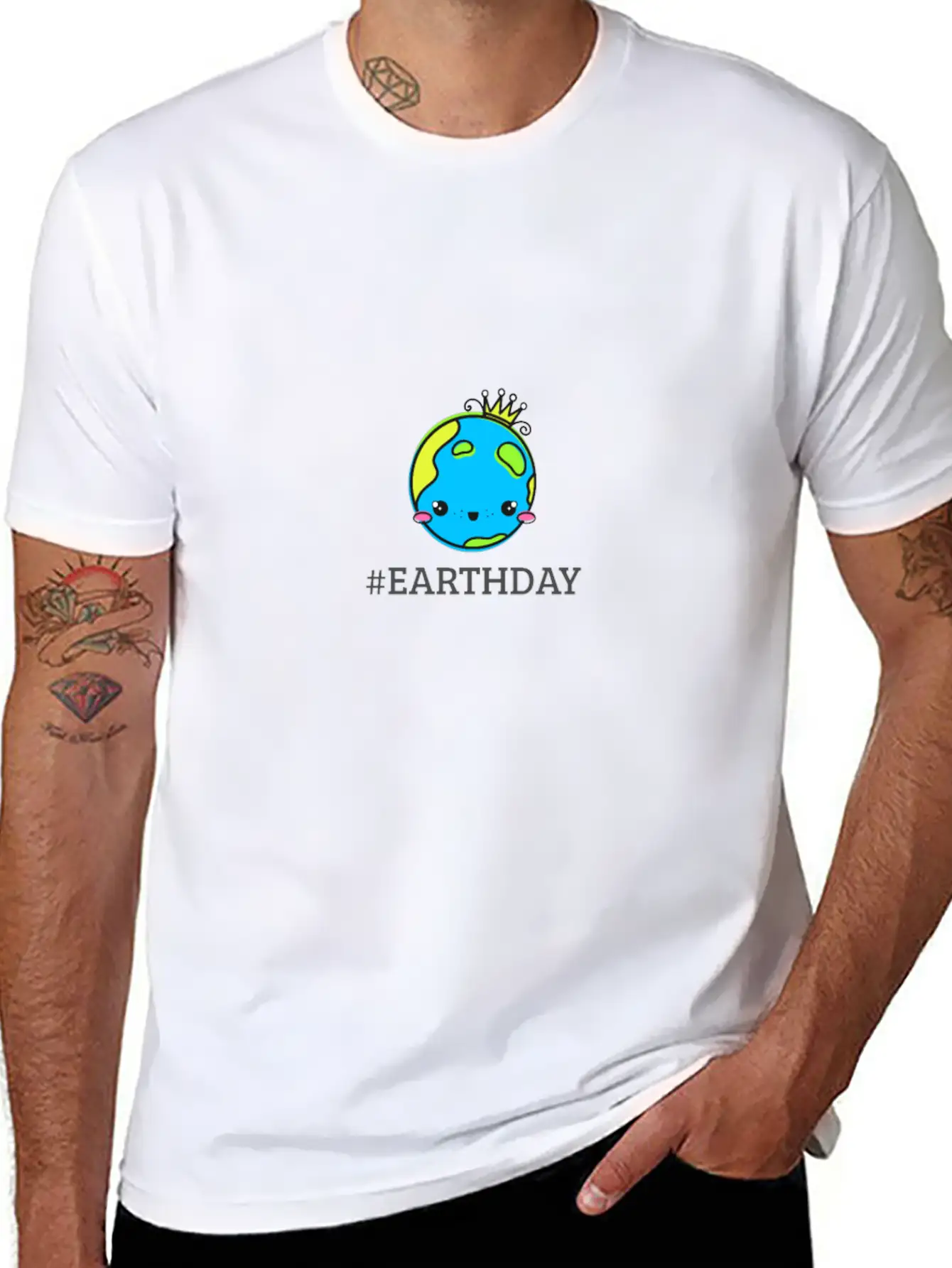 Earth Day Unisex Casual T-Shirt – Clean Design For Daily Comfort