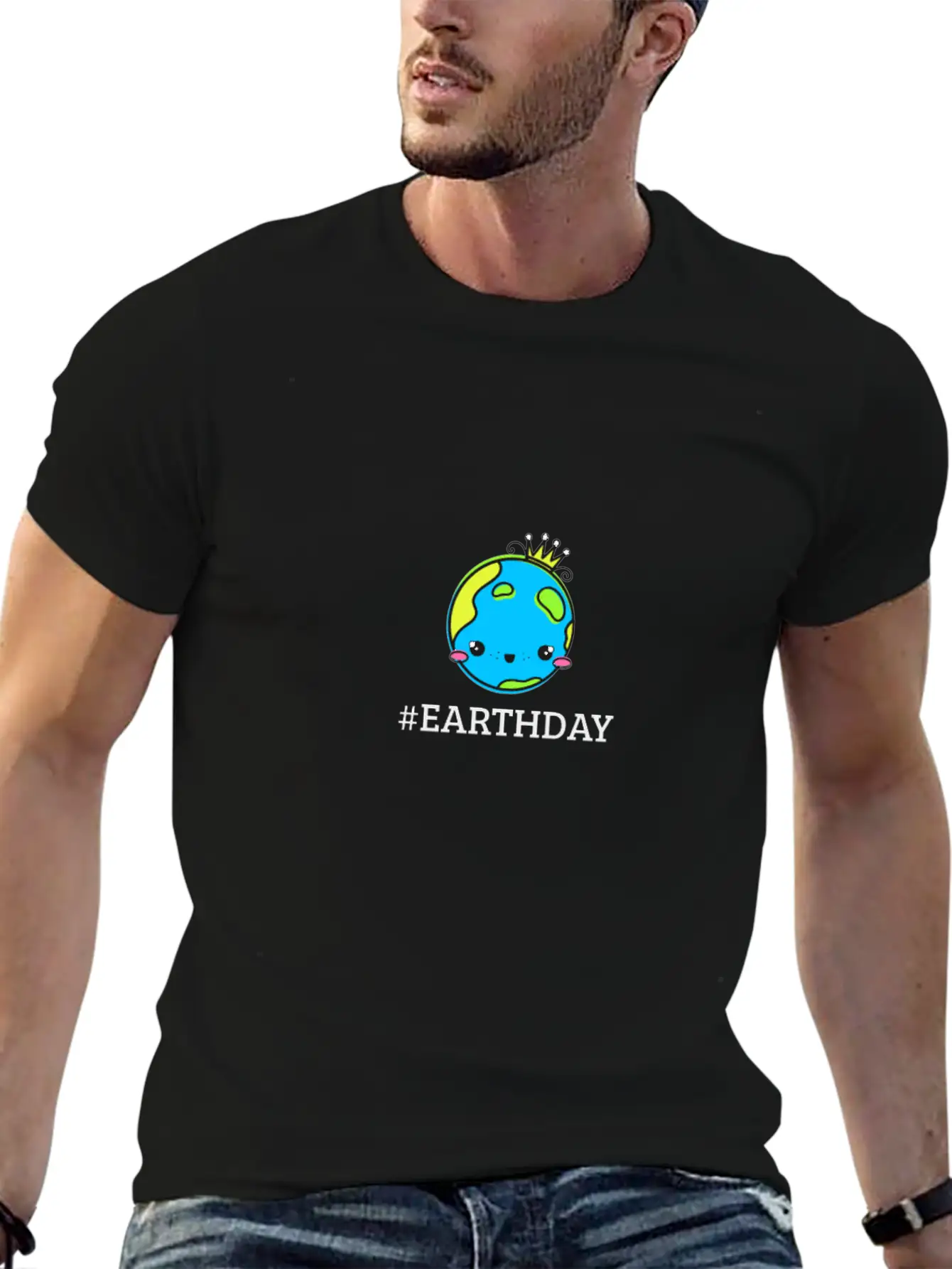 Earth Day Unisex Casual T-Shirt – Clean Design For Daily Comfort