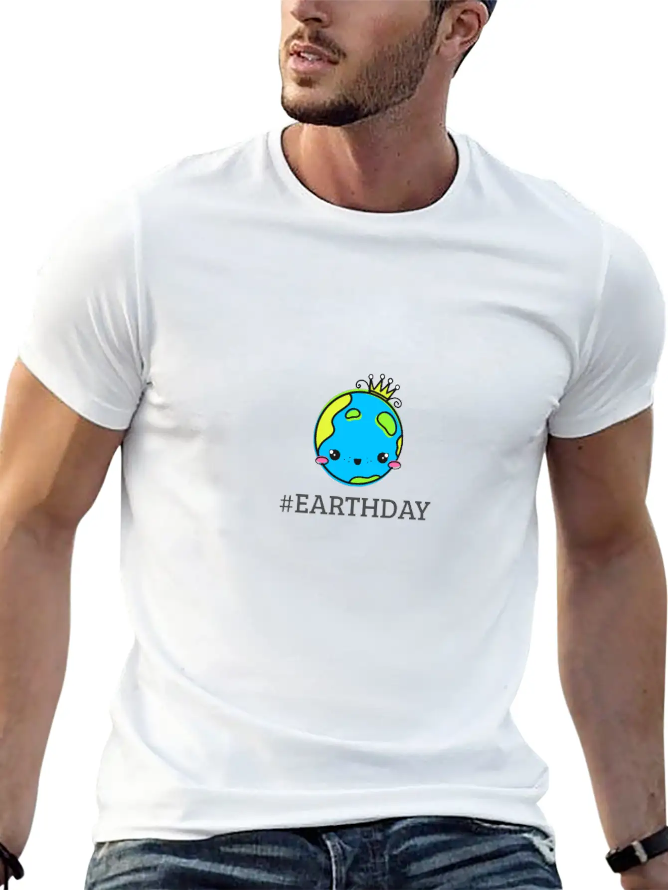 Earth Day Unisex Casual T-Shirt – Clean Design For Daily Comfort