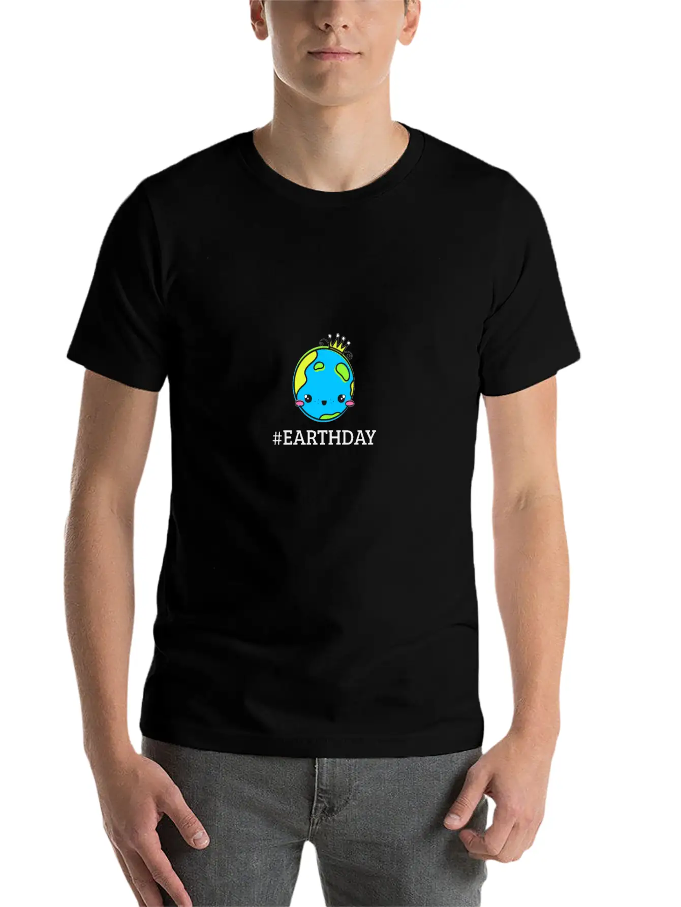 Earth Day Unisex Casual T-Shirt – Clean Design For Daily Comfort