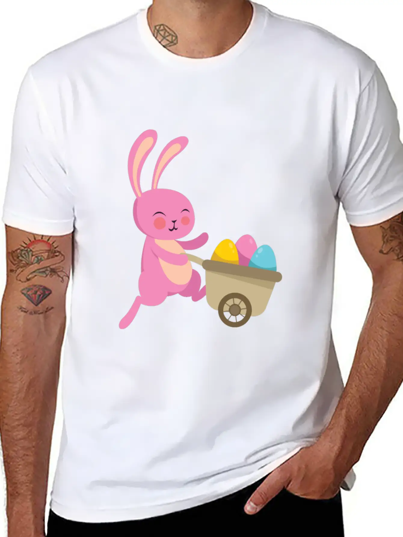 Easter Easter Egg Treasure Hunt Comfortable Minimalist Graphic Tee – Summer Style Essential