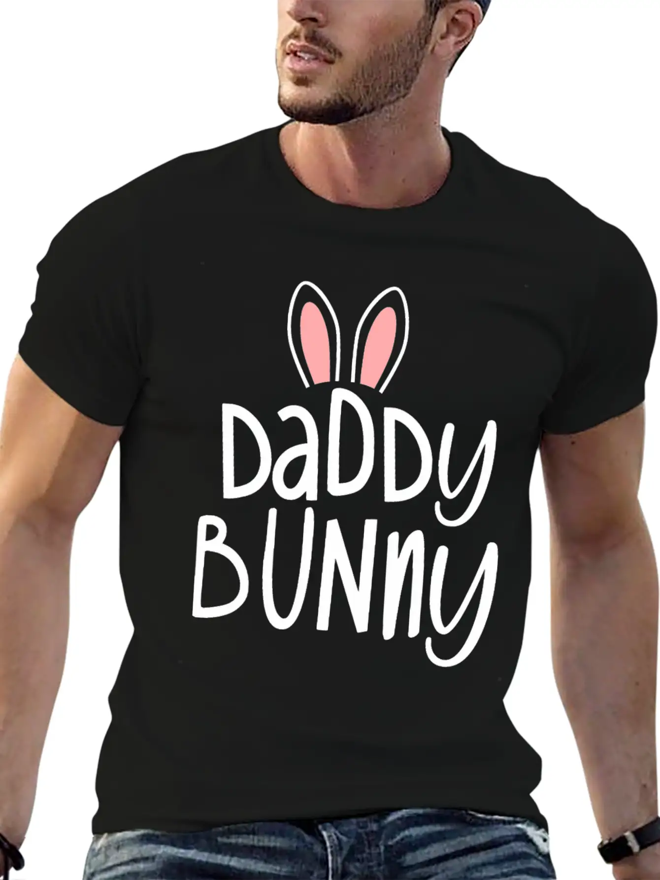 Easter Family Matching Outfits Pastel Easter Daddy Stylish Everyday T-Shirt – Unisex Basic Cotton Tee