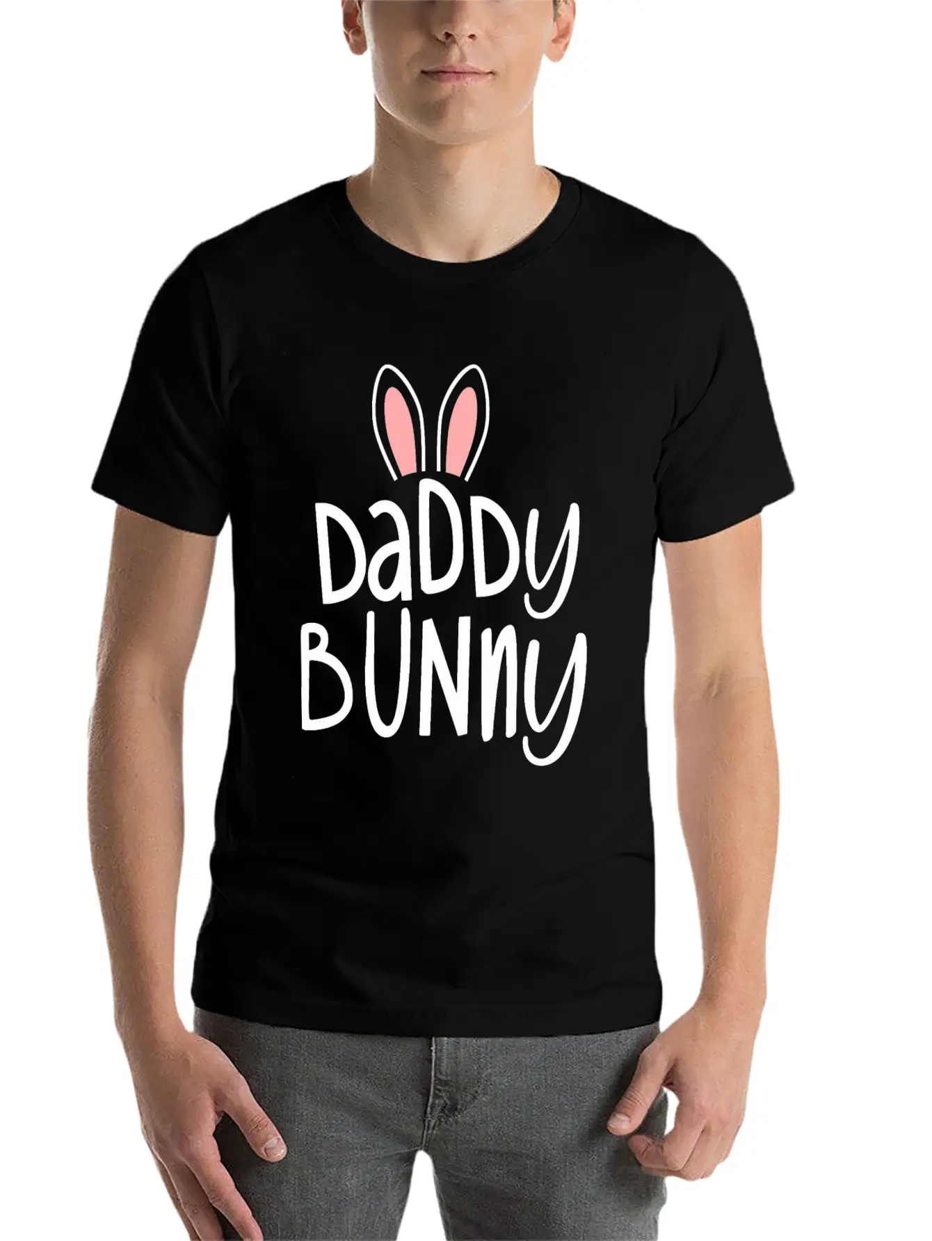 Easter Family Matching Outfits Pastel Easter Daddy Stylish Everyday T-Shirt – Unisex Basic Cotton Tee