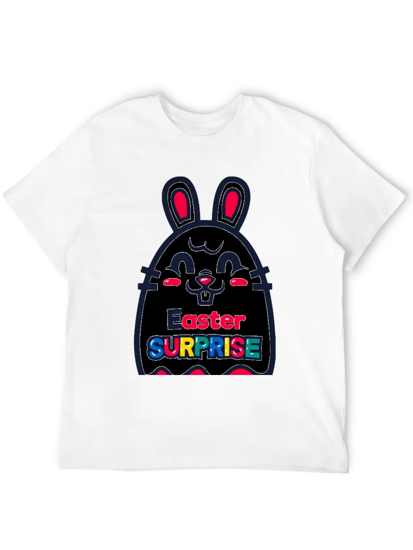 Easter Surprise Essential Unisex Summer Tee – Soft Cotton Casual Fit