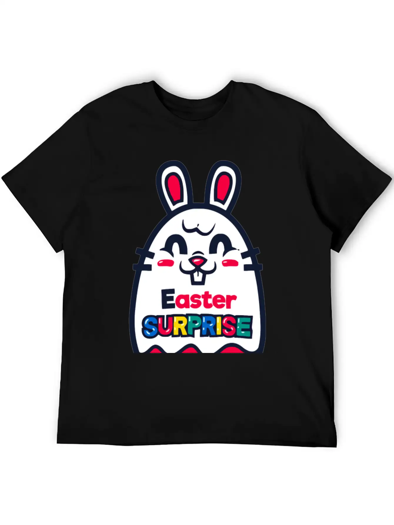 Easter Surprise Essential Unisex Summer Tee – Soft Cotton Casual Fit