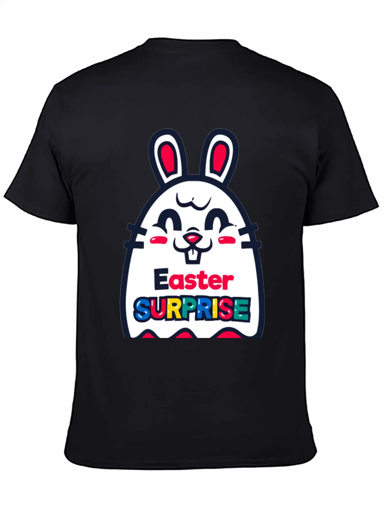 Easter Surprise Essential Unisex Summer Tee – Soft Cotton Casual Fit