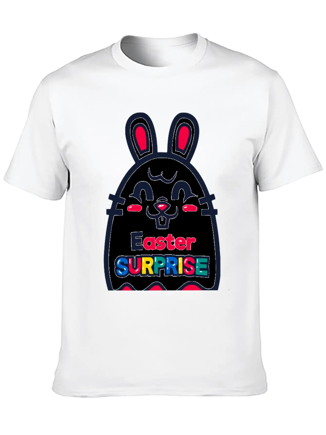 Easter Surprise Essential Unisex Summer Tee – Soft Cotton Casual Fit