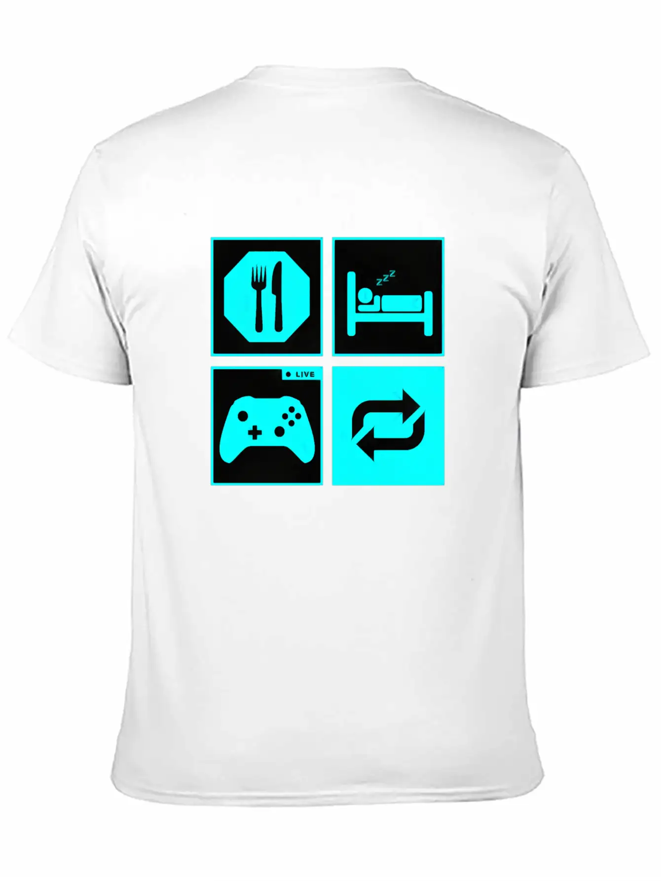 Eat And Sleep Timeless Short Sleeve Tee – Comfy And Minimalist Design