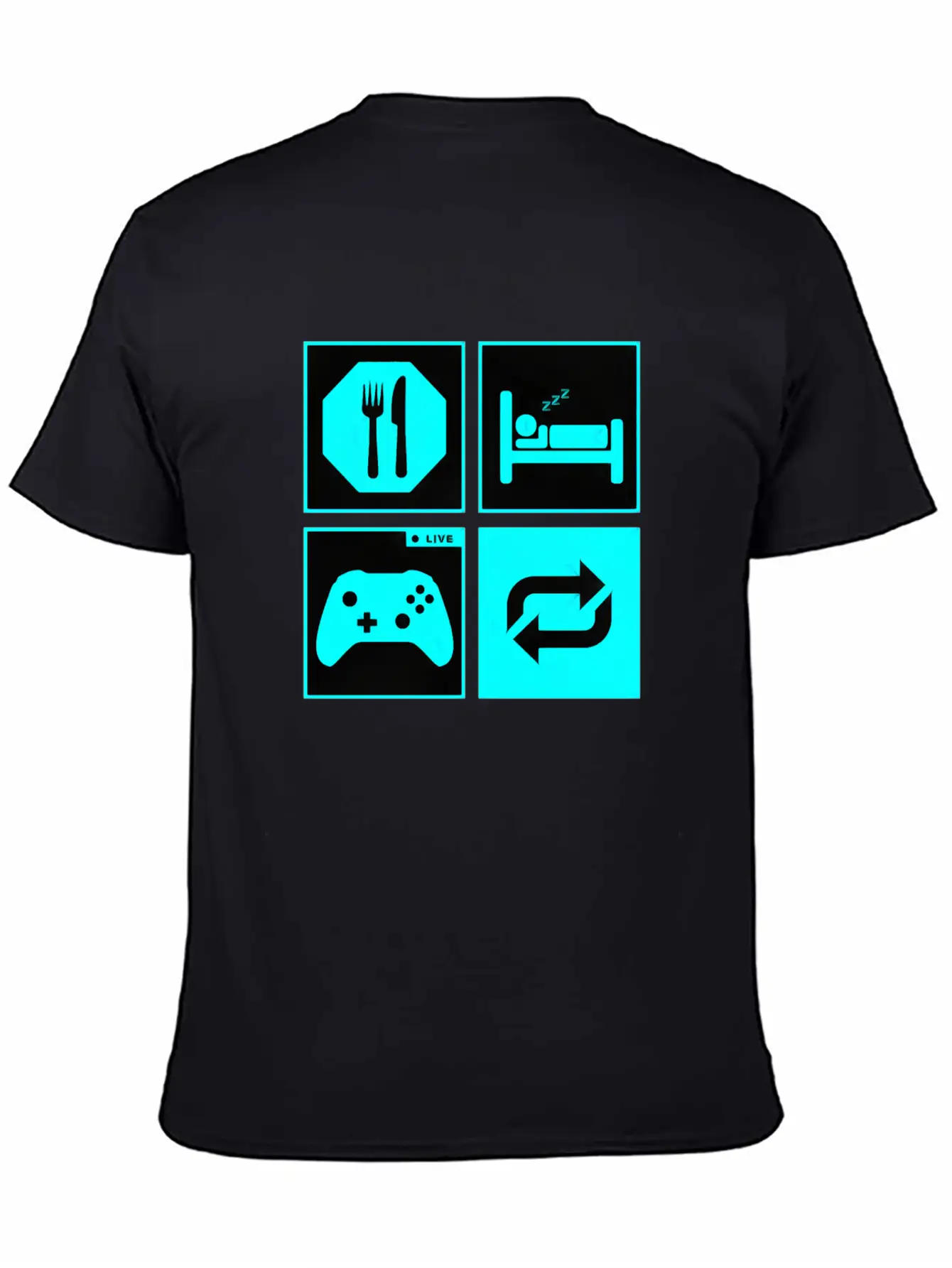 Eat And Sleep Timeless Short Sleeve Tee – Comfy And Minimalist Design