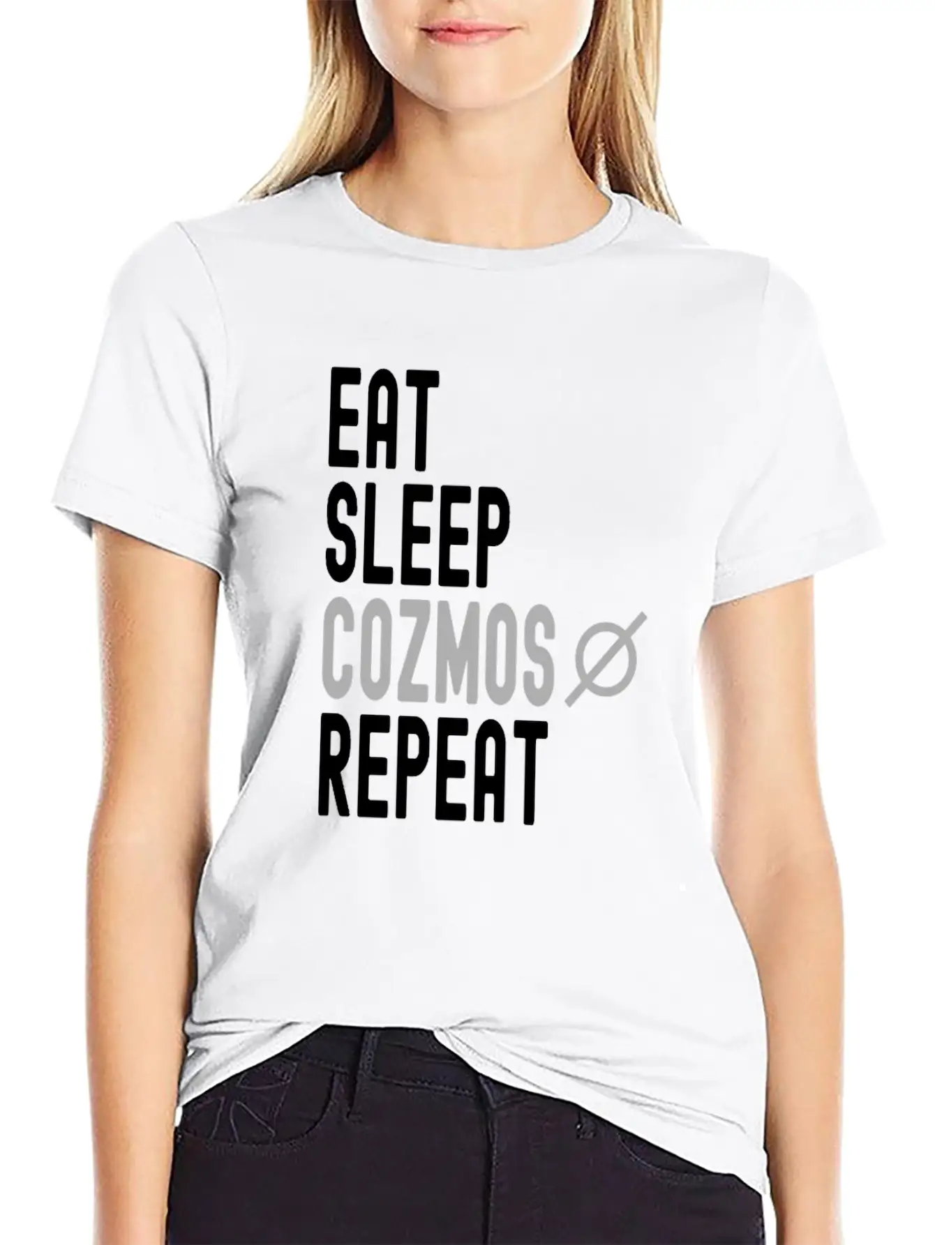 Eat Sleep Cozmos Repeat Stylish Everyday T-Shirt – Unisex Basic Cotton Tee