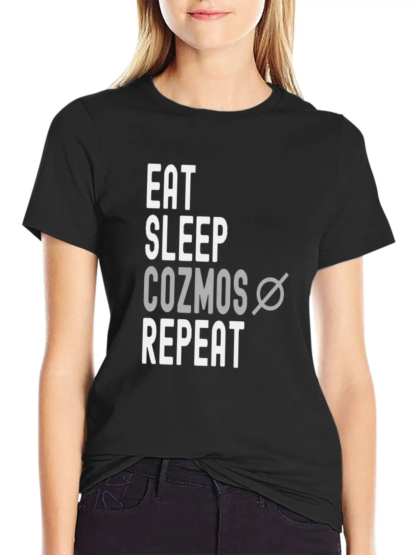Eat Sleep Cozmos Repeat Stylish Everyday T-Shirt – Unisex Basic Cotton Tee