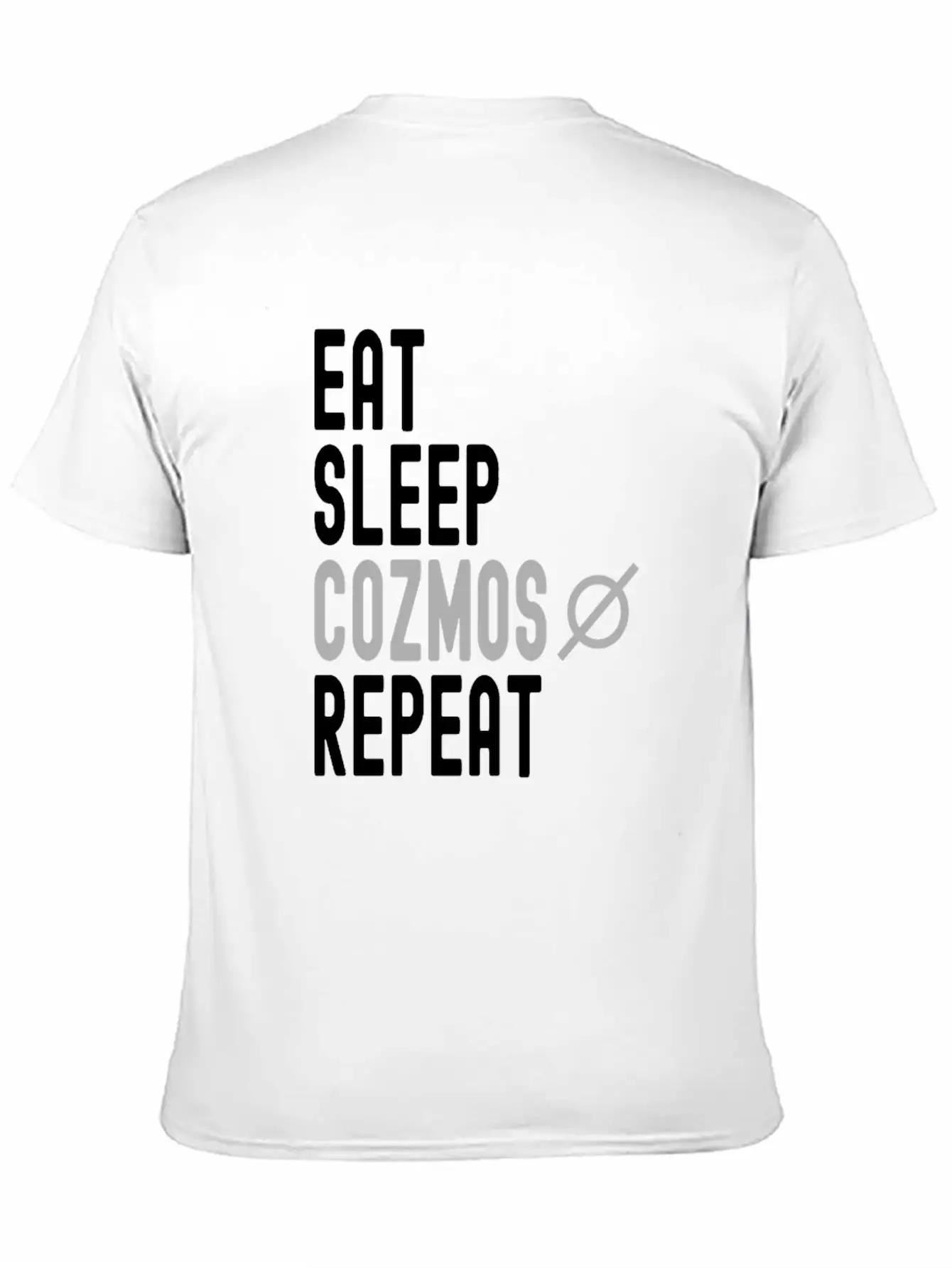 Eat Sleep Cozmos Repeat Stylish Everyday T-Shirt – Unisex Basic Cotton Tee