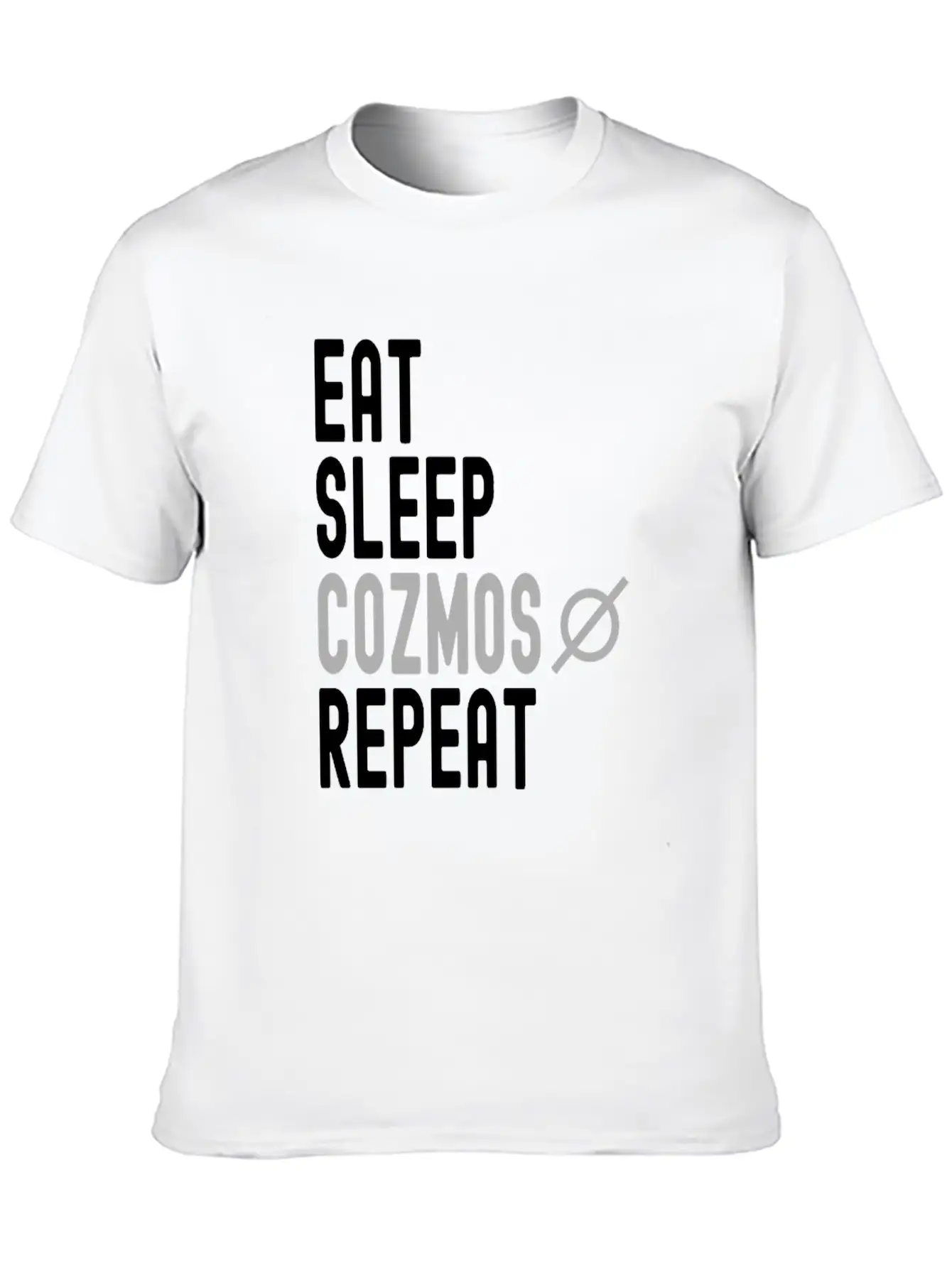Eat Sleep Cozmos Repeat Stylish Everyday T-Shirt – Unisex Basic Cotton Tee