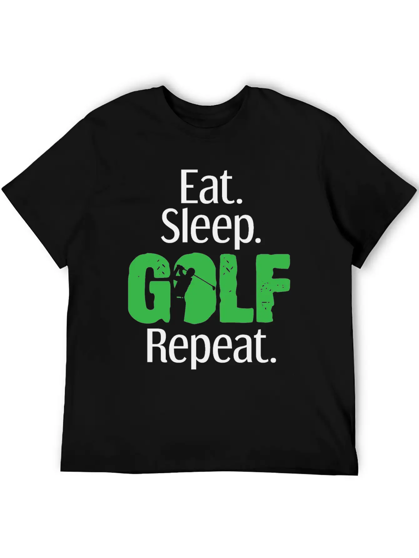 Eat Sleep Golf Golfing Golfer Club Caddy Golfers Comfortable Minimalist Graphic Tee – Summer Style Essential