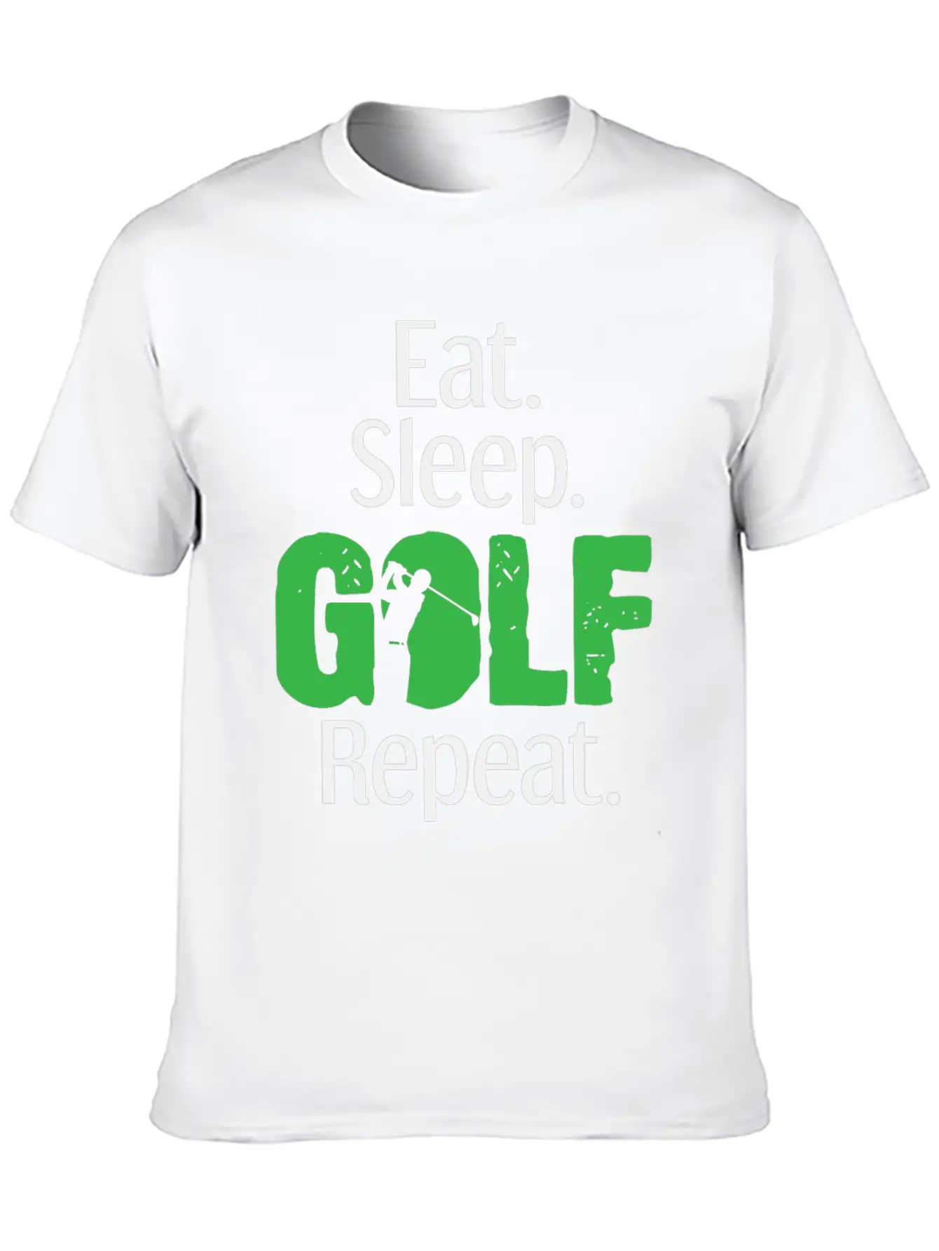 Eat Sleep Golf Golfing Golfer Club Caddy Golfers Comfortable Minimalist Graphic Tee – Summer Style Essential