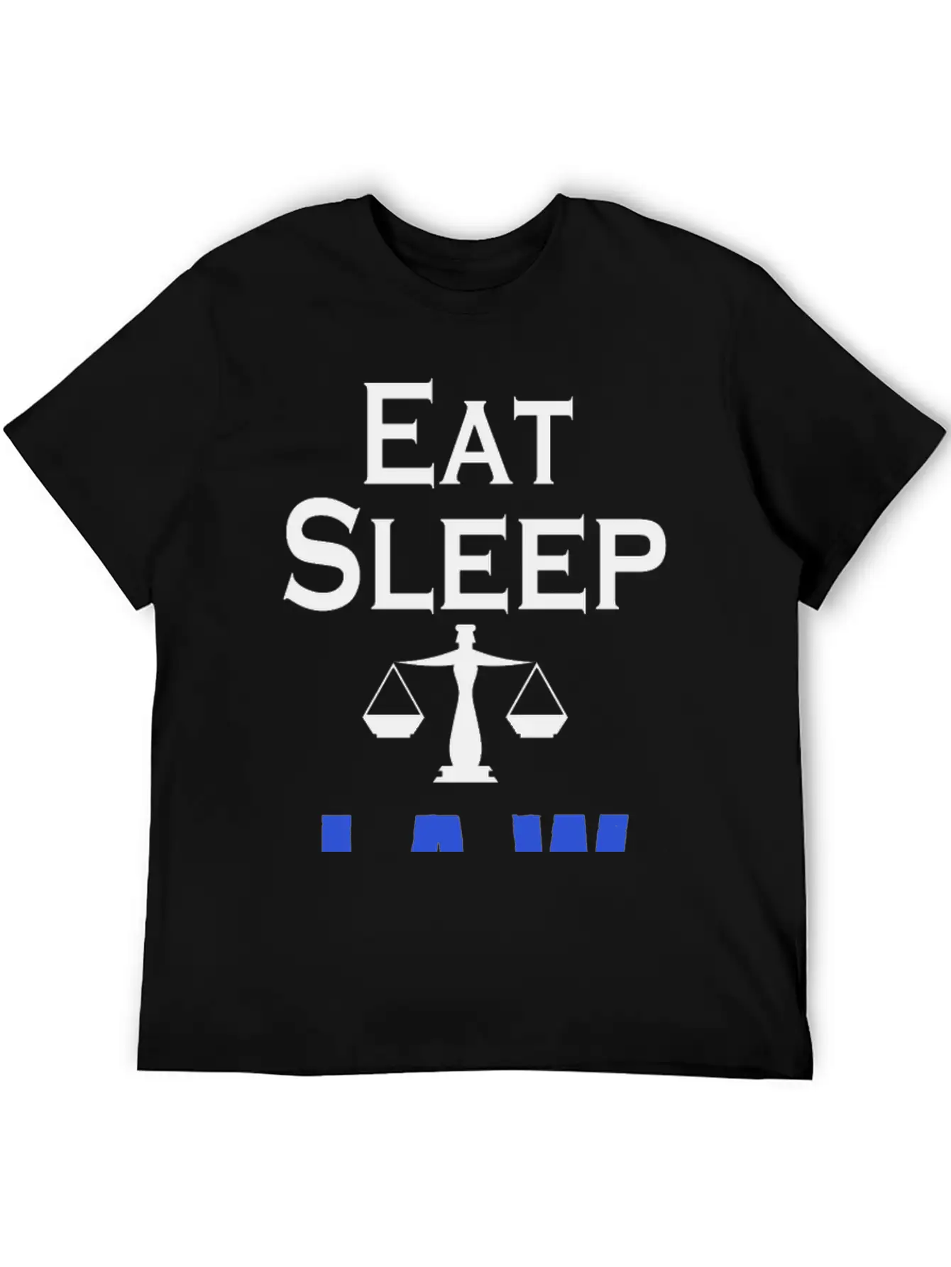 Eat Sleep Law Repeat Stylish Everyday T-Shirt – Unisex Basic Cotton Tee