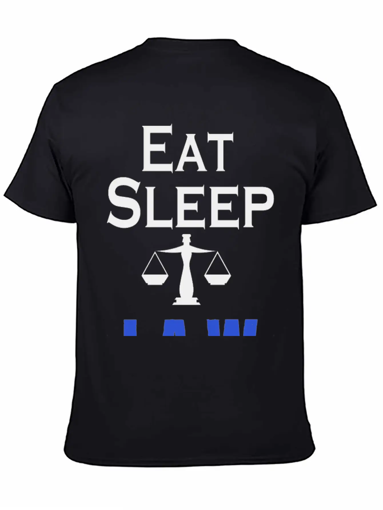 Eat Sleep Law Repeat Stylish Everyday T-Shirt – Unisex Basic Cotton Tee