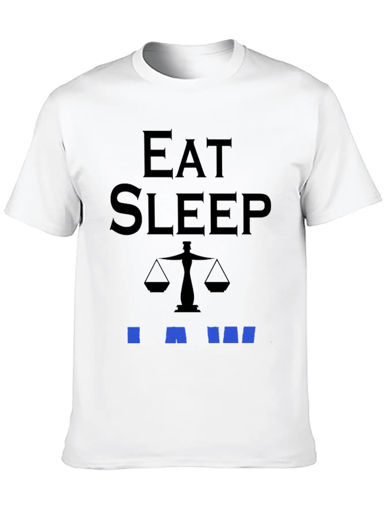 Eat Sleep Law Repeat Stylish Everyday T-Shirt – Unisex Basic Cotton Tee
