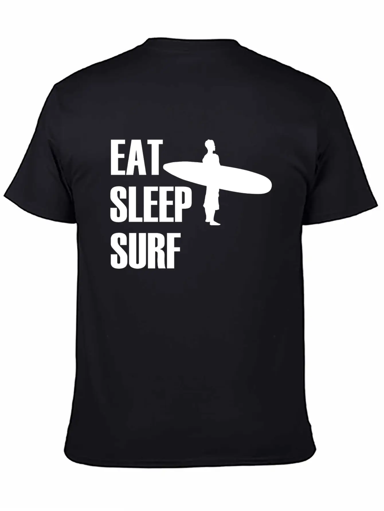EAT SLEEP SURF2.png Essential Unisex Summer Tee – Soft Cotton Casual Fit