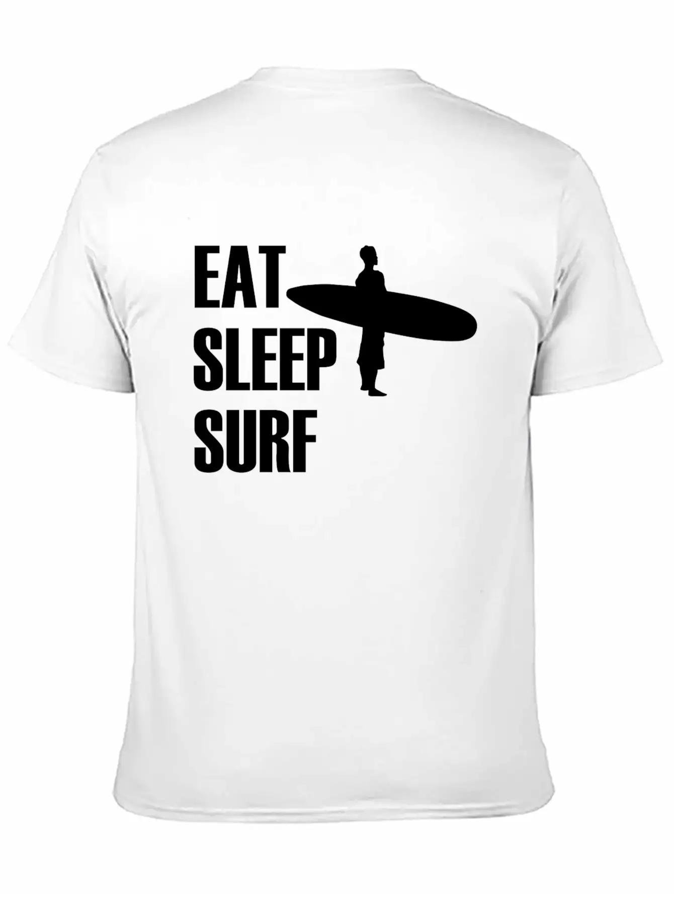 EAT SLEEP SURF2.png Essential Unisex Summer Tee – Soft Cotton Casual Fit