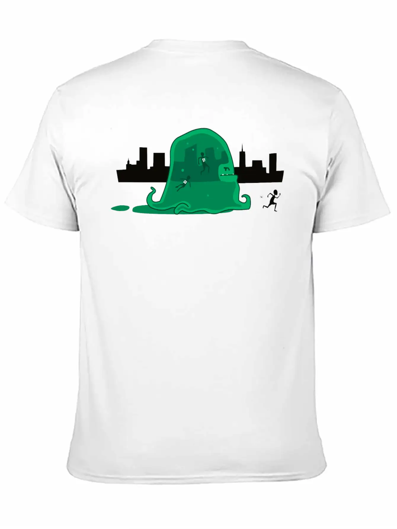 Eating Healthy Remix Unisex Short Sleeve Soft Cotton T-Shirt – Casual Everyday Wear