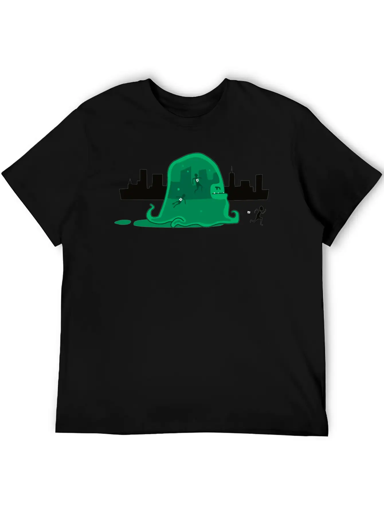 Eating Healthy Remix Unisex Short Sleeve Soft Cotton T-Shirt – Casual Everyday Wear