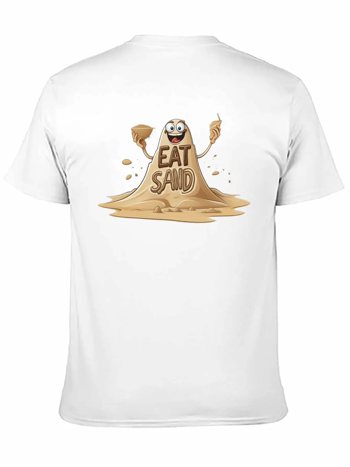 Eating Sand Because Why Conform To Culinary Norms Basic Graphic T-Shirt – Daily Comfort In Soft Cotton