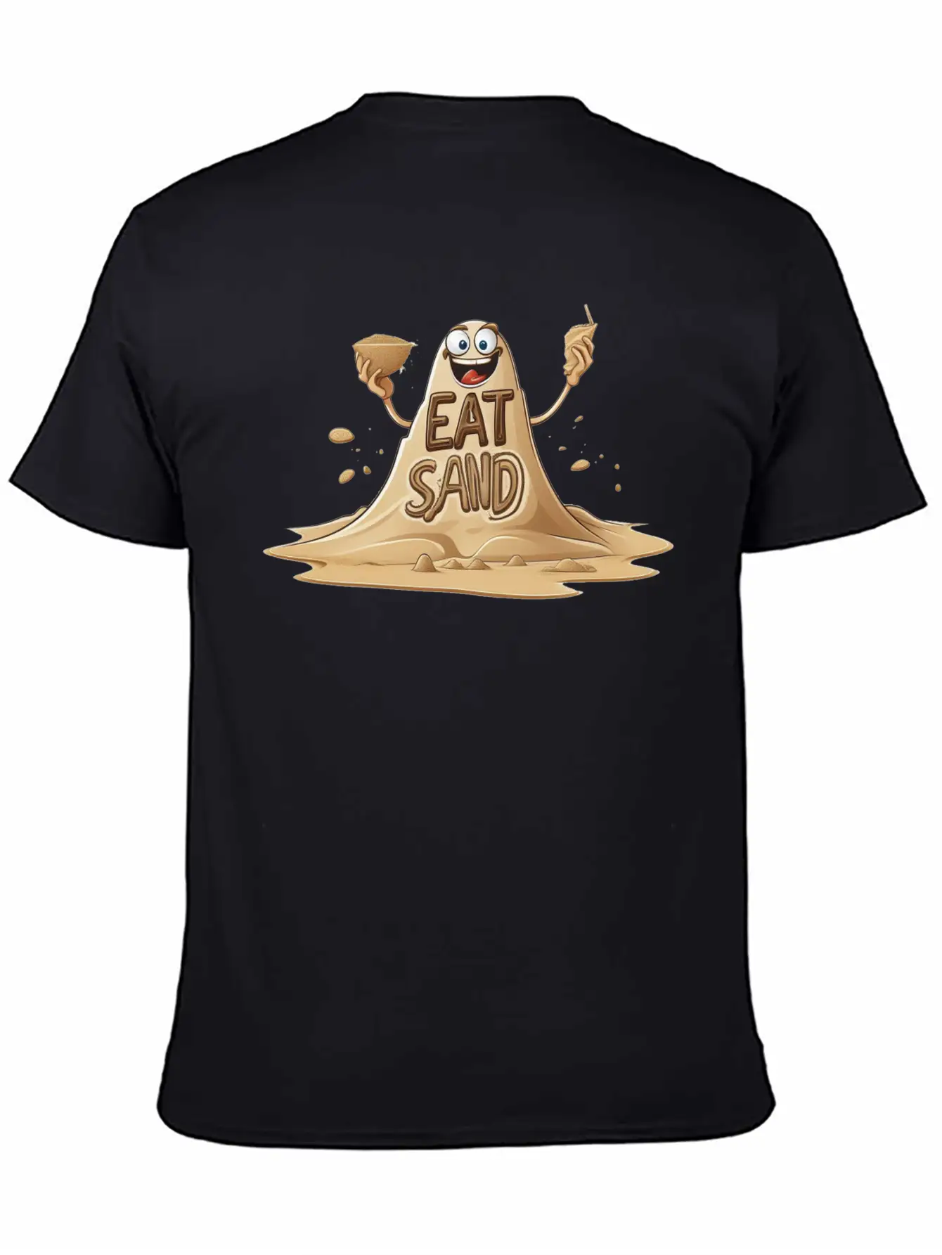 Eating Sand Because Why Conform To Culinary Norms Basic Graphic T-Shirt – Daily Comfort In Soft Cotton