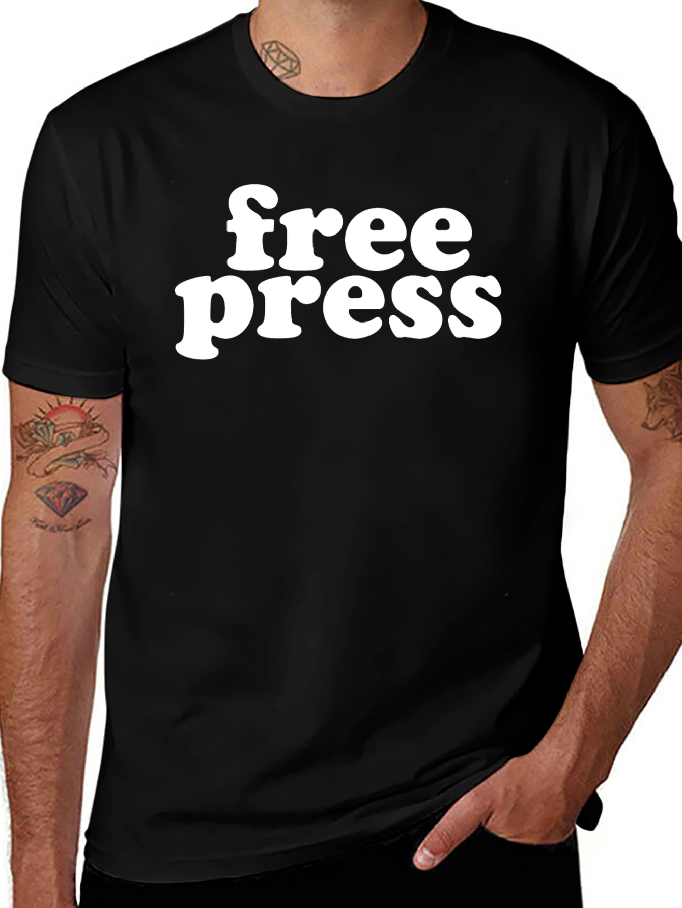 Free Press T-Shirt - Classic News Advocate Tee