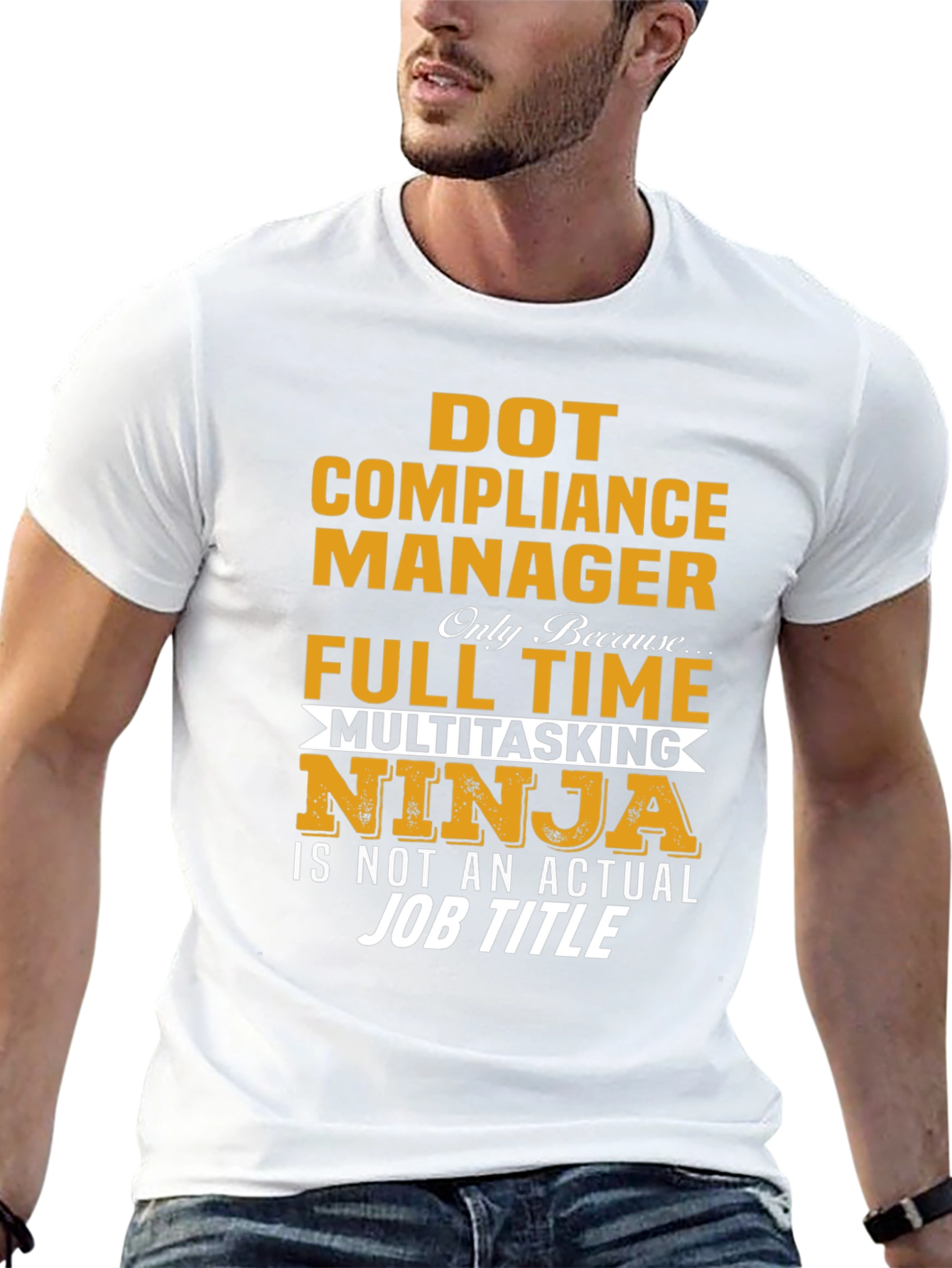 DOT Compliance Manager Multitasking Ninja T-Shirt