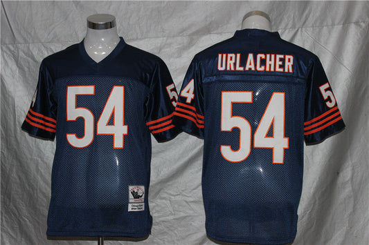 Men's Chicago Bears Brian Urlacher Mitchell & Ness Navy Legacy Replica Player Jerseys