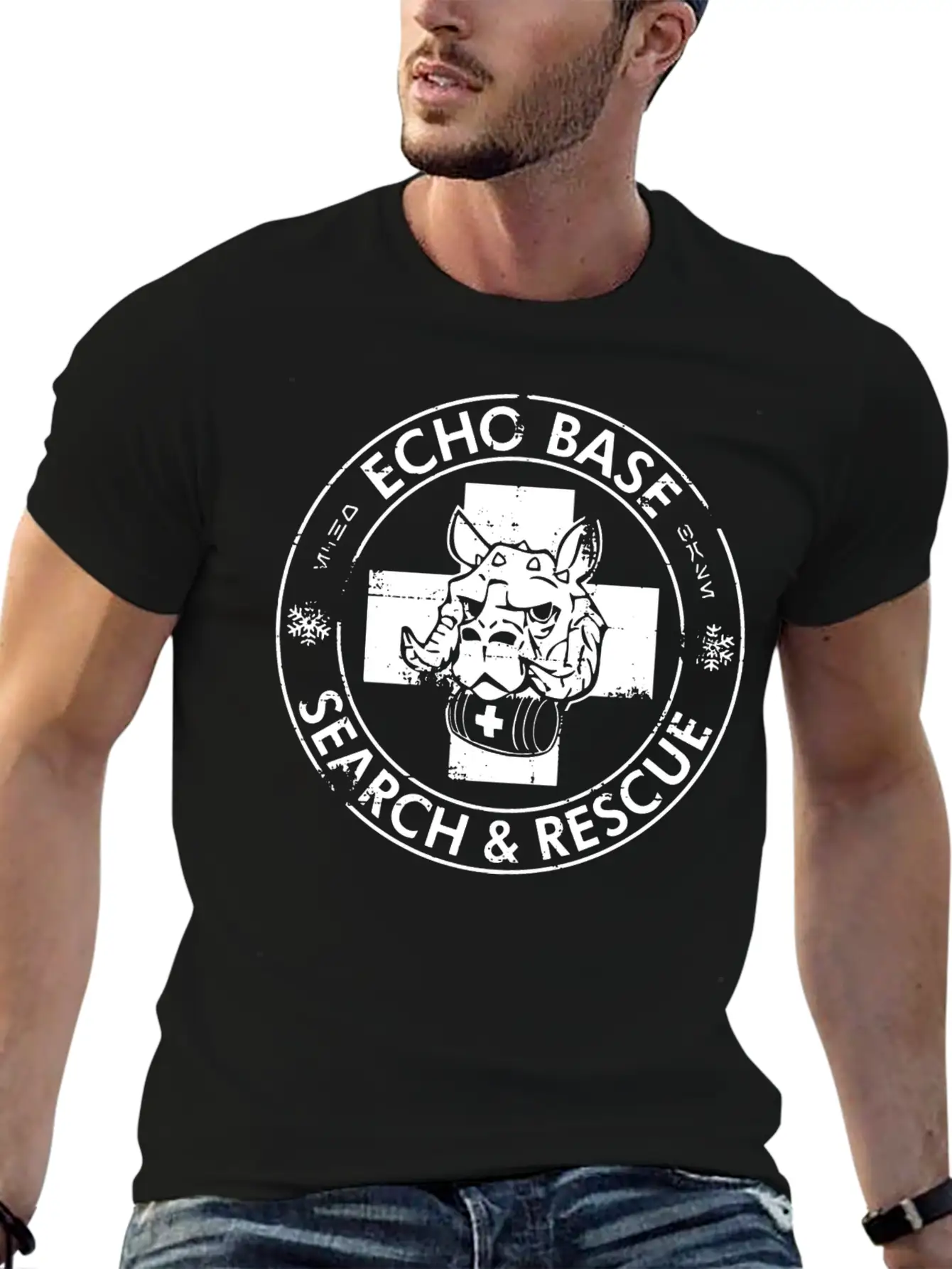 Echo Base Search Rescue Unisex Casual T-Shirt – Clean Design For Daily Comfort
