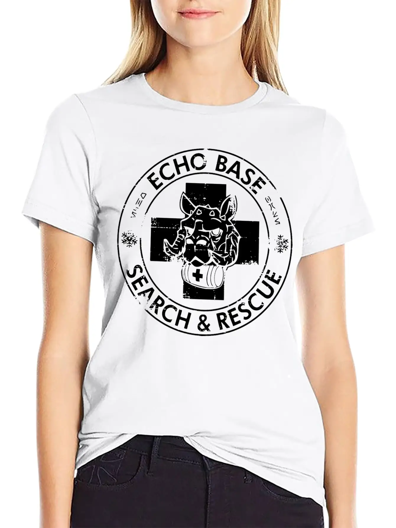 Echo Base Search Rescue Unisex Casual T-Shirt – Clean Design For Daily Comfort