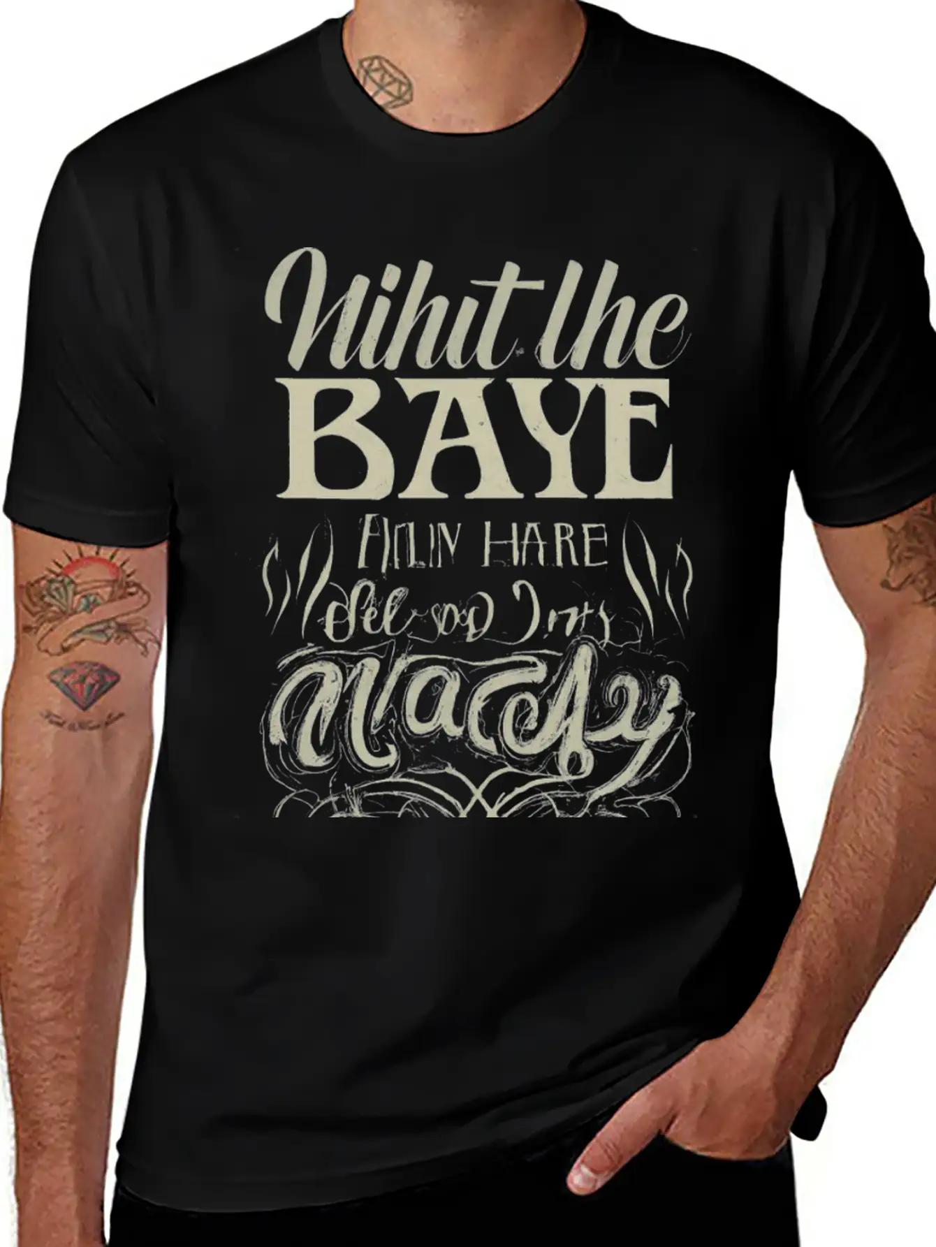 Echoes Of The Baye Unisex Short Sleeve Soft Cotton T-Shirt – Casual Everyday Wear
