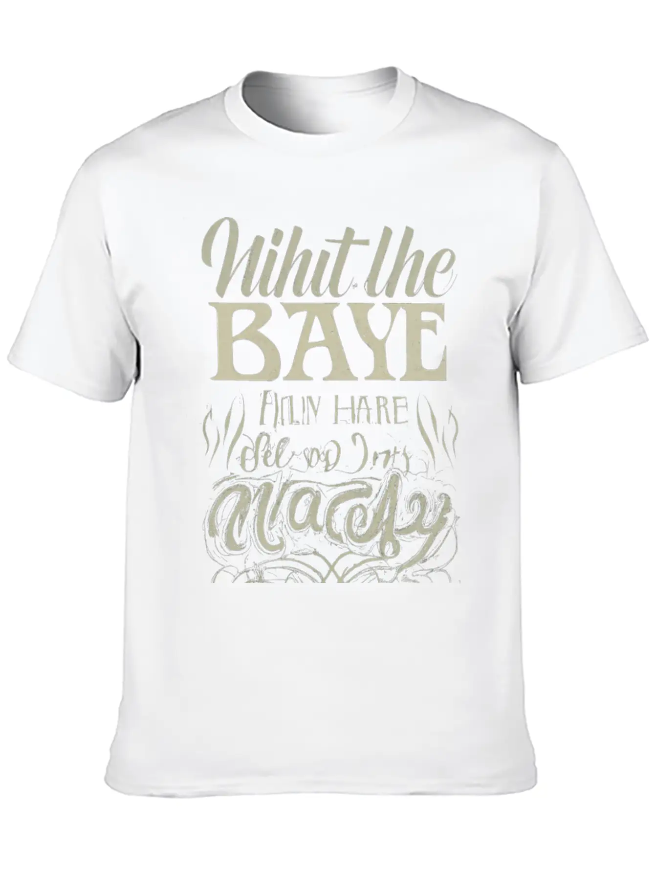 Echoes Of The Baye Unisex Short Sleeve Soft Cotton T-Shirt – Casual Everyday Wear