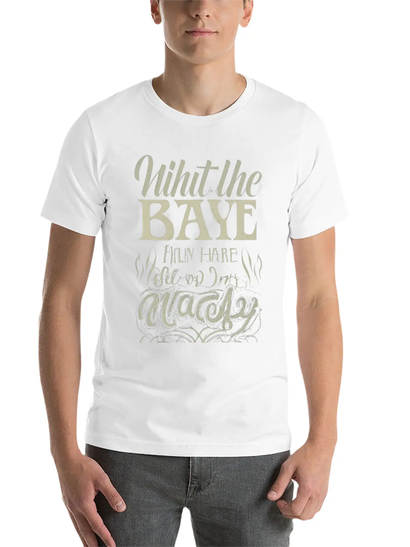 Echoes Of The Baye Unisex Short Sleeve Soft Cotton T-Shirt – Casual Everyday Wear
