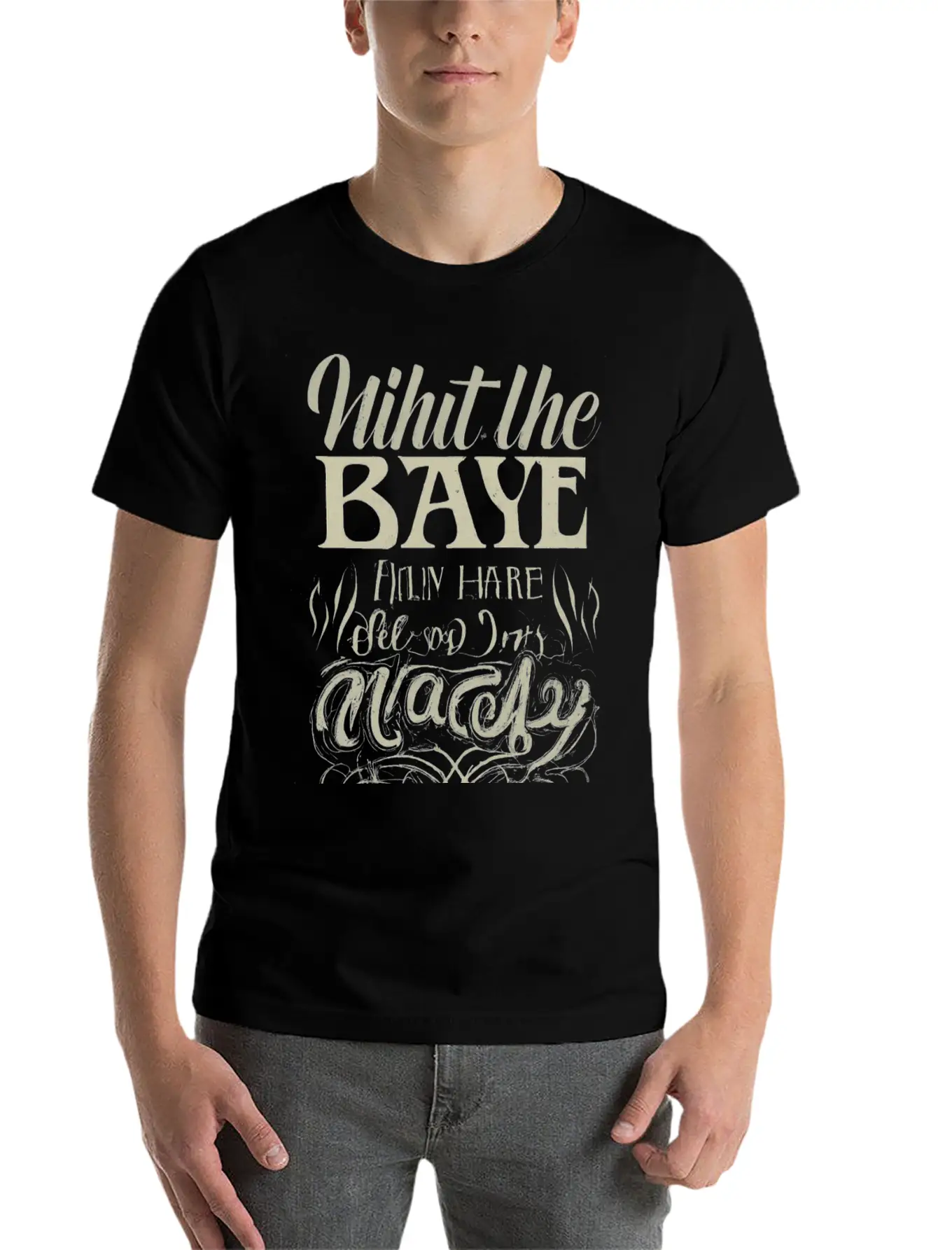 Echoes Of The Baye Unisex Short Sleeve Soft Cotton T-Shirt – Casual Everyday Wear