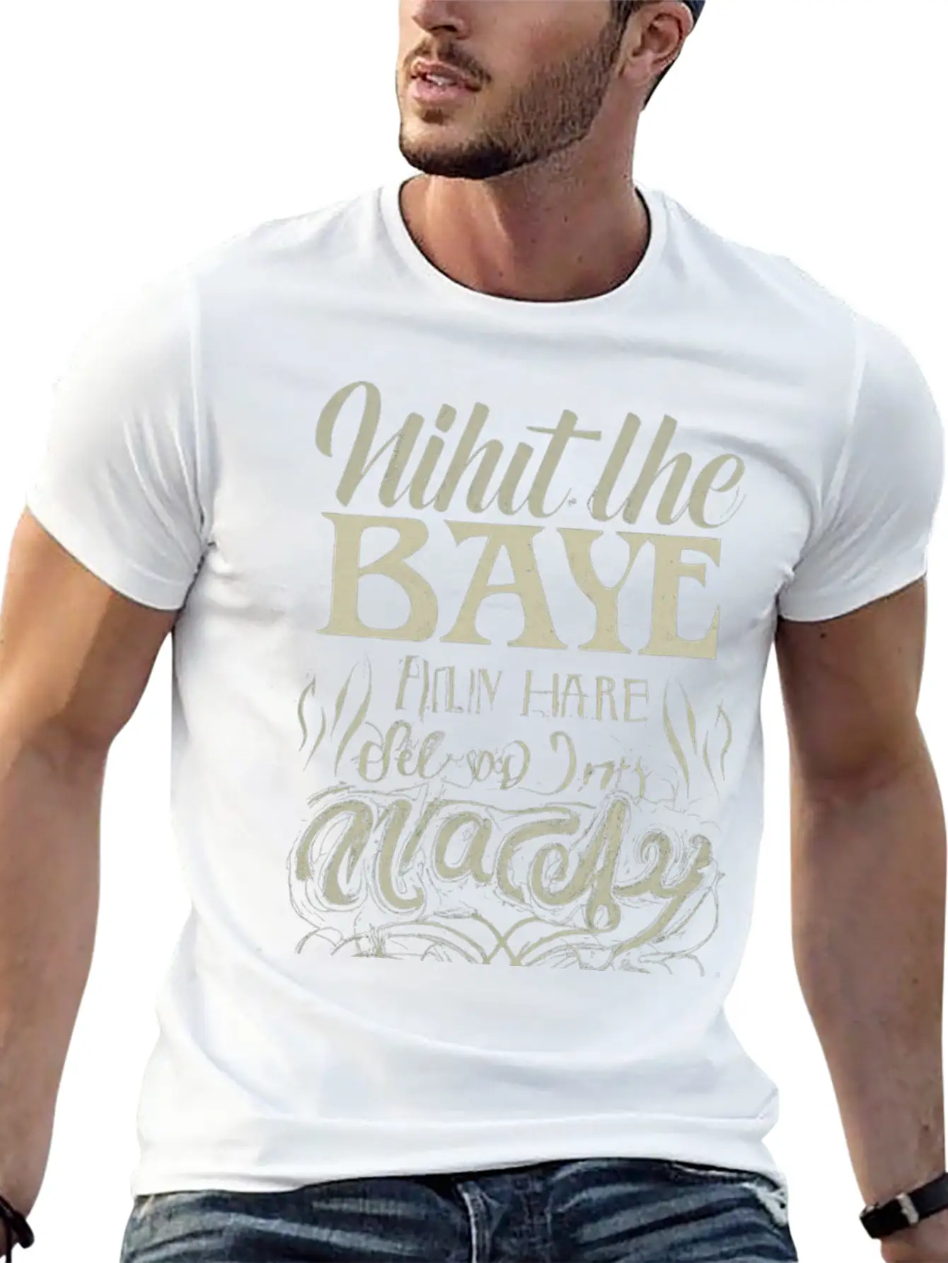 Echoes Of The Baye Unisex Short Sleeve Soft Cotton T-Shirt – Casual Everyday Wear