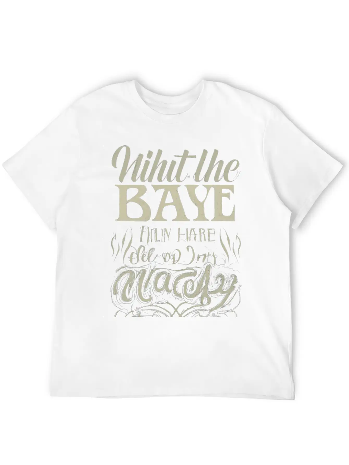 Echoes Of The Baye Unisex Short Sleeve Soft Cotton T-Shirt – Casual Everyday Wear