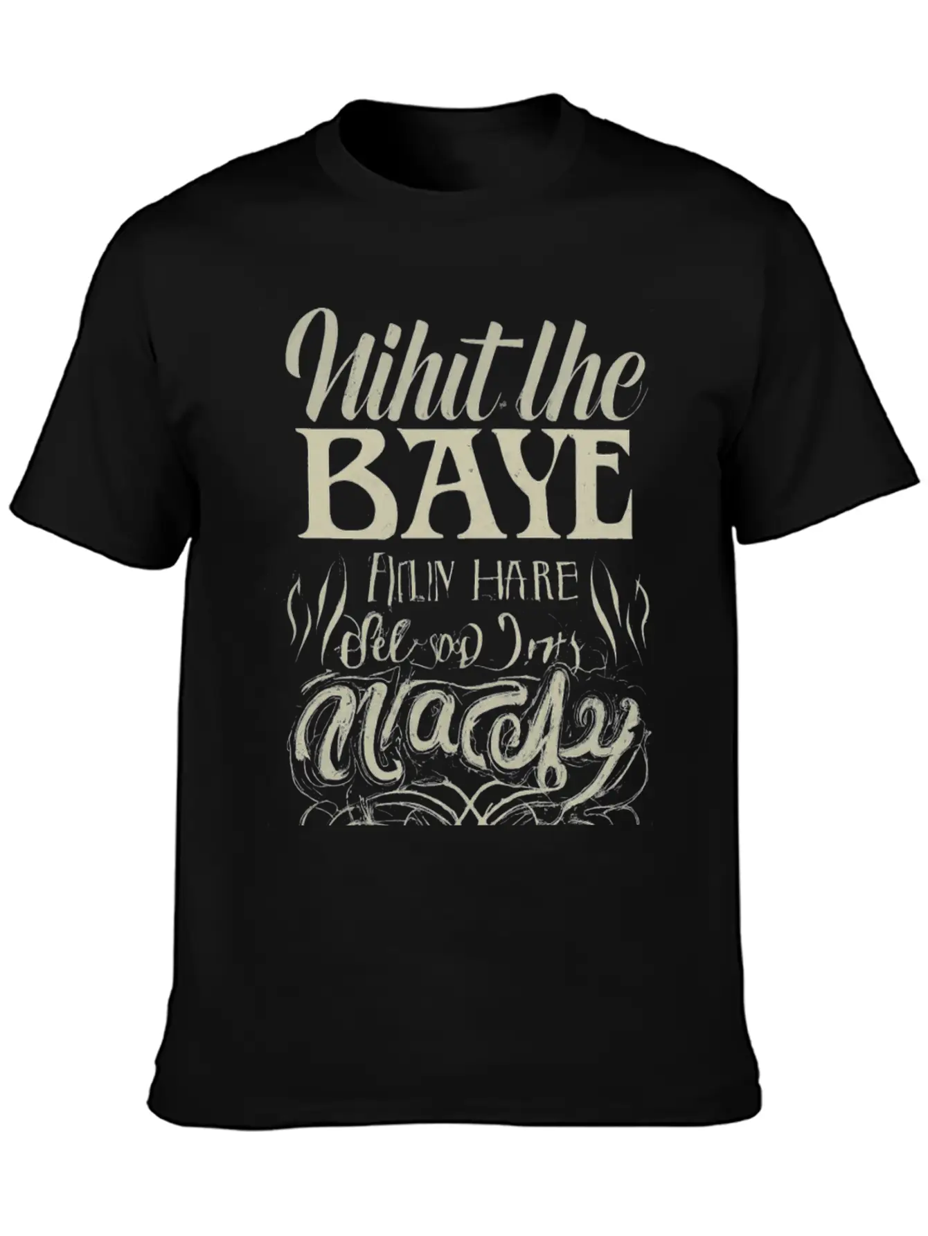 Echoes Of The Baye Unisex Short Sleeve Soft Cotton T-Shirt – Casual Everyday Wear