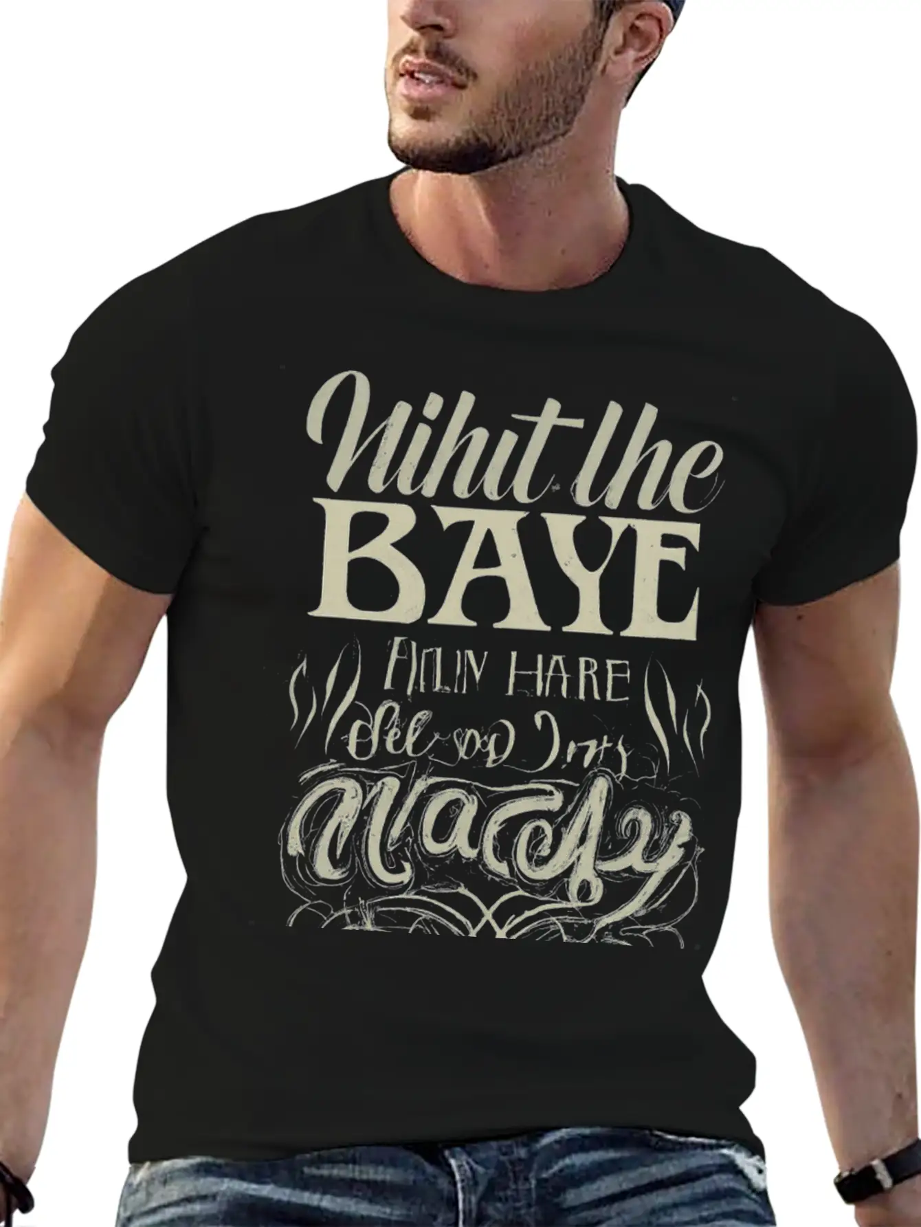 Echoes Of The Baye Unisex Short Sleeve Soft Cotton T-Shirt – Casual Everyday Wear