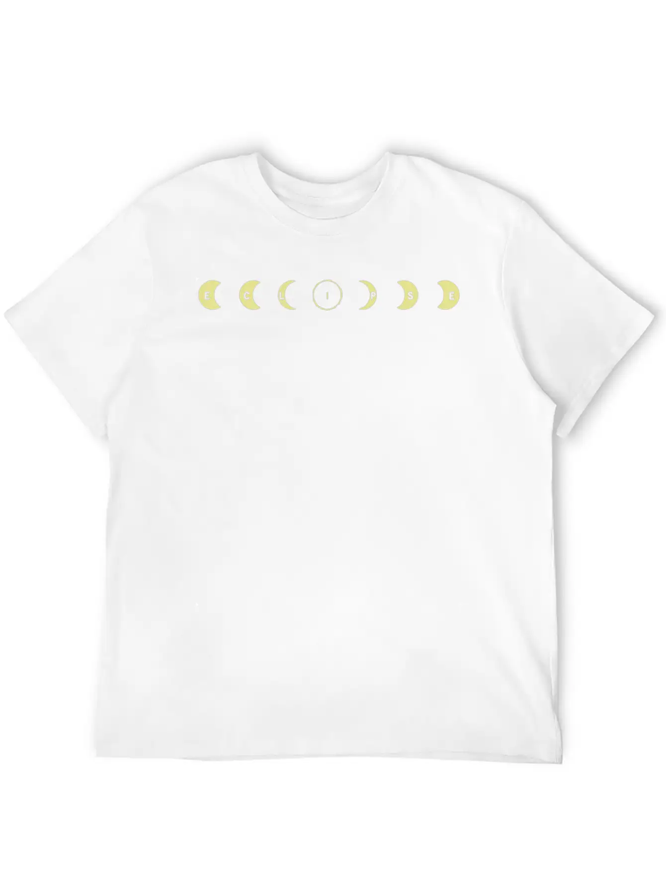 Eclipse Moon Phases Essential Unisex Summer Tee – Soft Cotton Casual Fit
