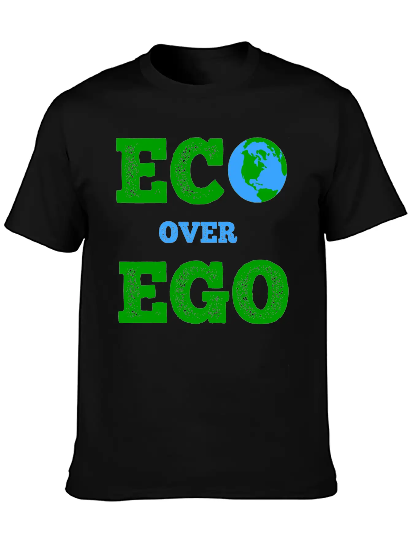 ECO Over EGO Comfortable Minimalist Graphic Tee – Summer Style Essential