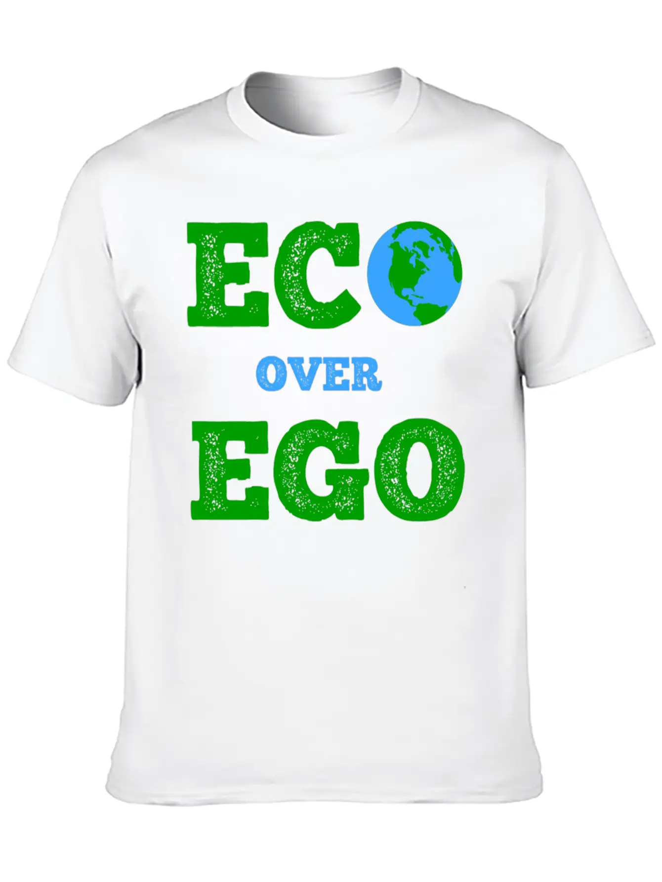 ECO Over EGO Comfortable Minimalist Graphic Tee – Summer Style Essential