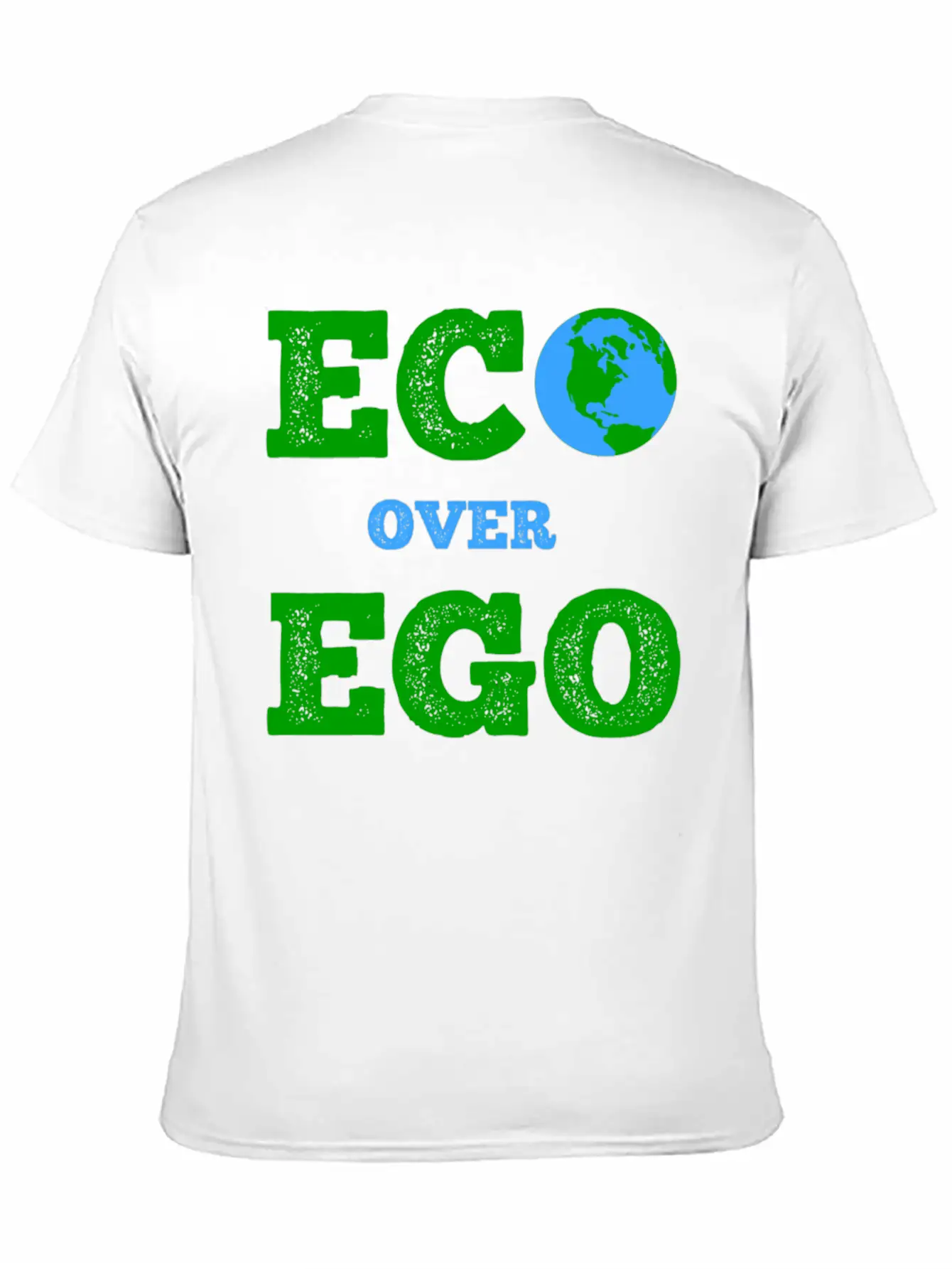 ECO Over EGO Comfortable Minimalist Graphic Tee – Summer Style Essential