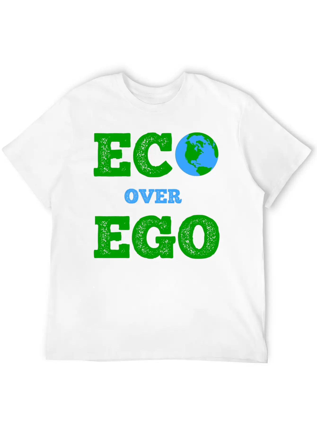 ECO Over EGO Comfortable Minimalist Graphic Tee – Summer Style Essential
