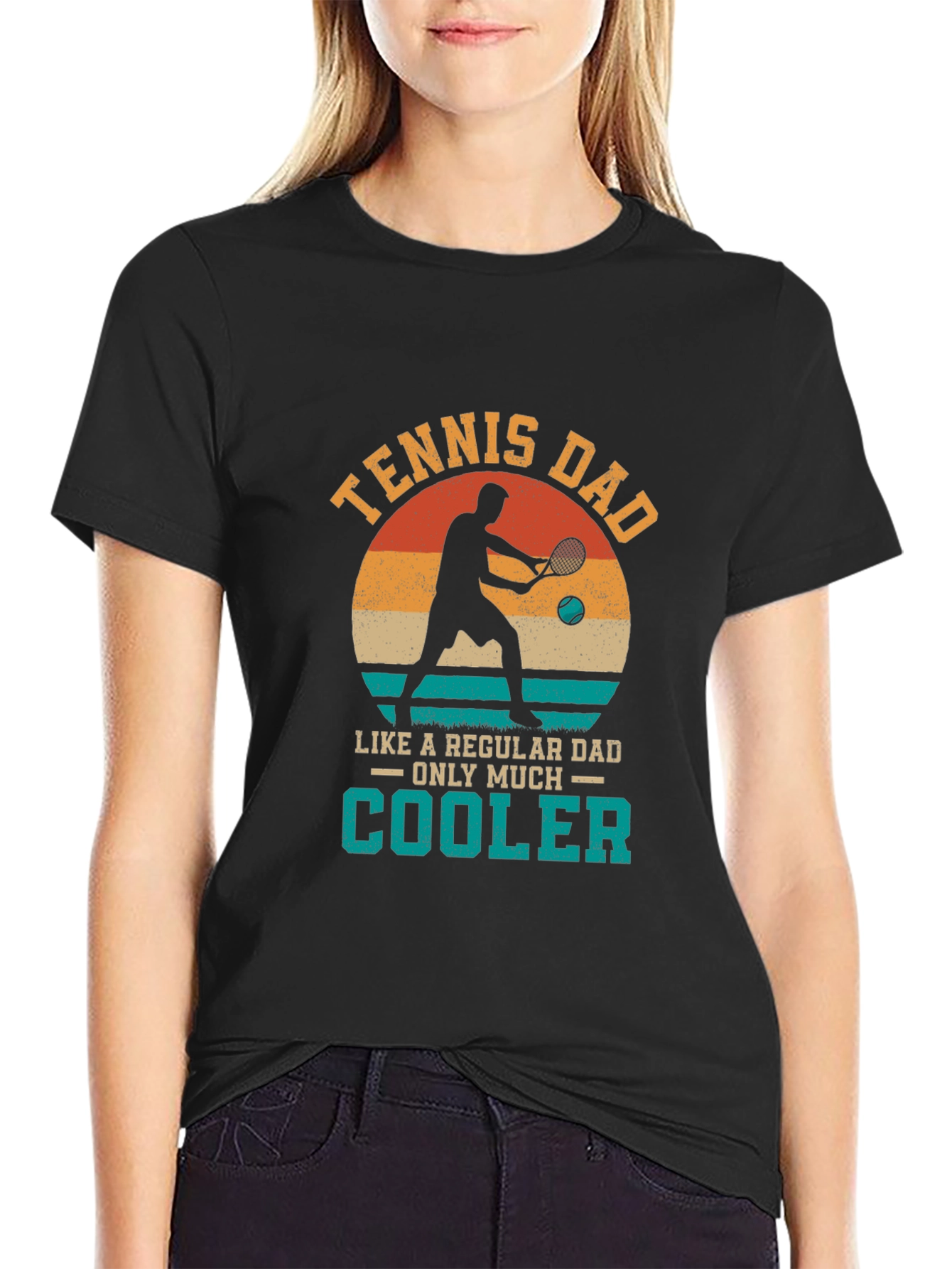 Tennis Dad T-Shirt - Cool Fathers Day Gift!
